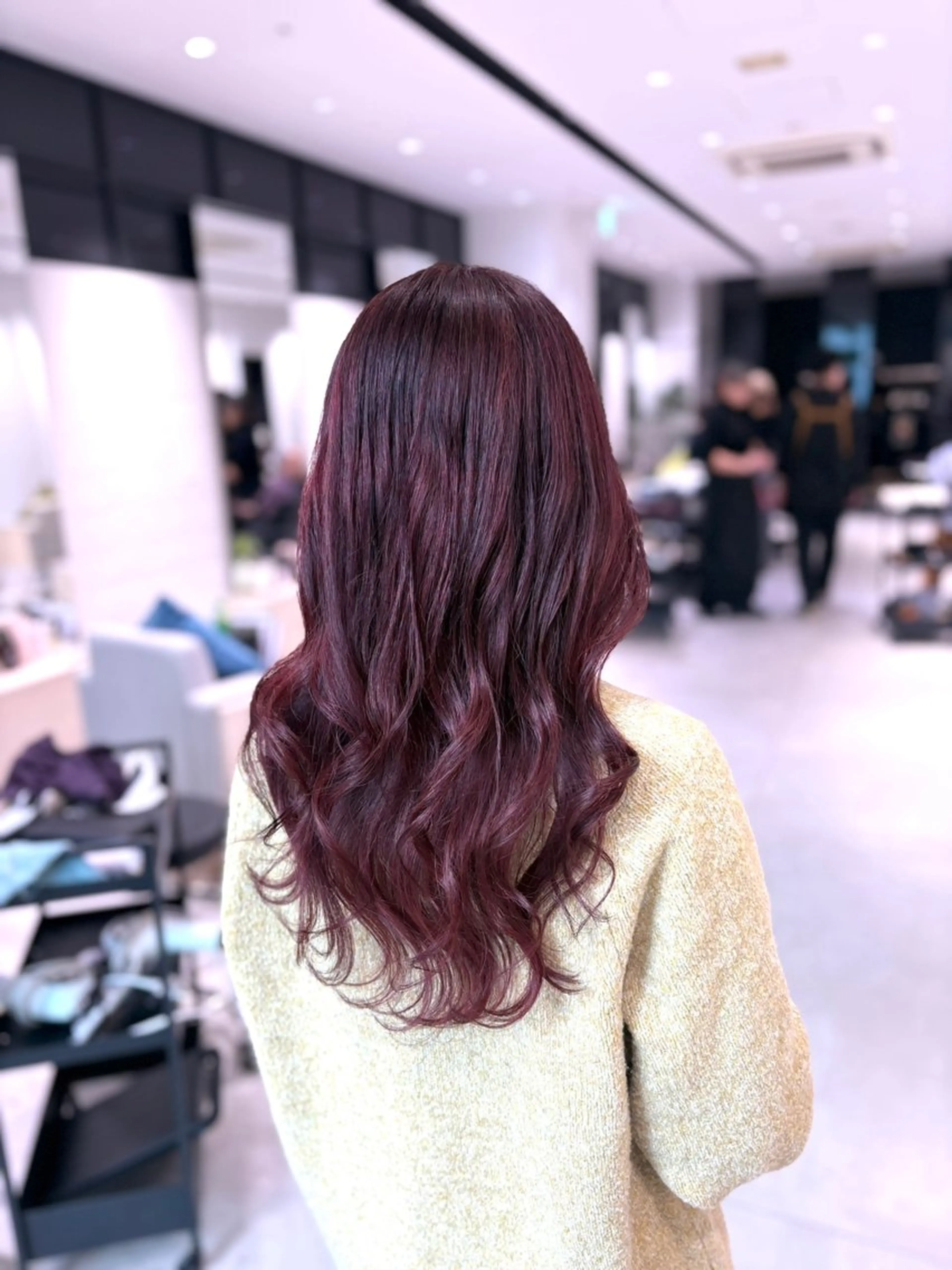 セミロング カラー カラー専門美容師🫧 舘田千乃🫧のヘアスタイル