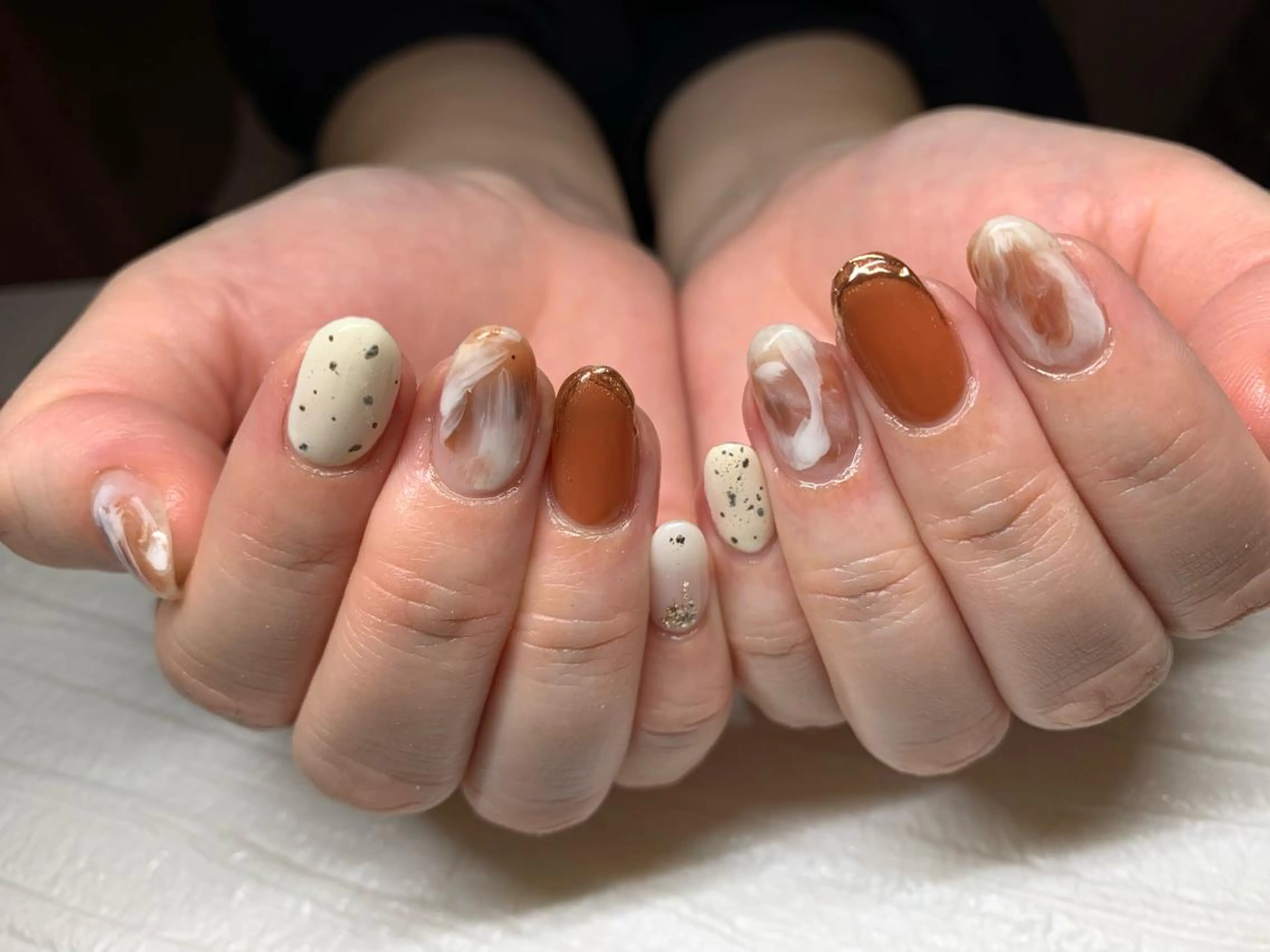 ネイル ニュアンスネイル オフィスネイル Nail &Beauty Salon ☆Kirari☆所属・ビューティサロン ☆Kirari☆のネイルデザイン