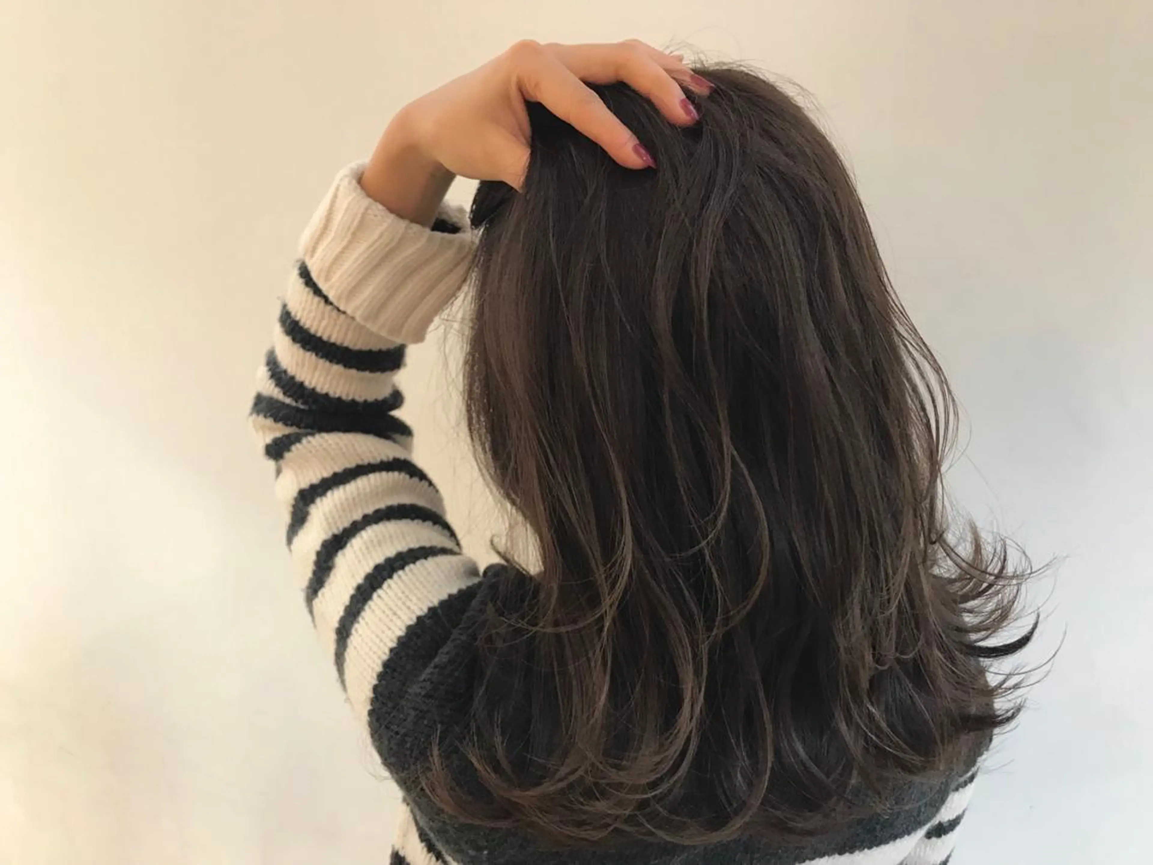 ミディアム ヒロミ/アレンジ/ アンニュイ/透け感のヘアスタイル