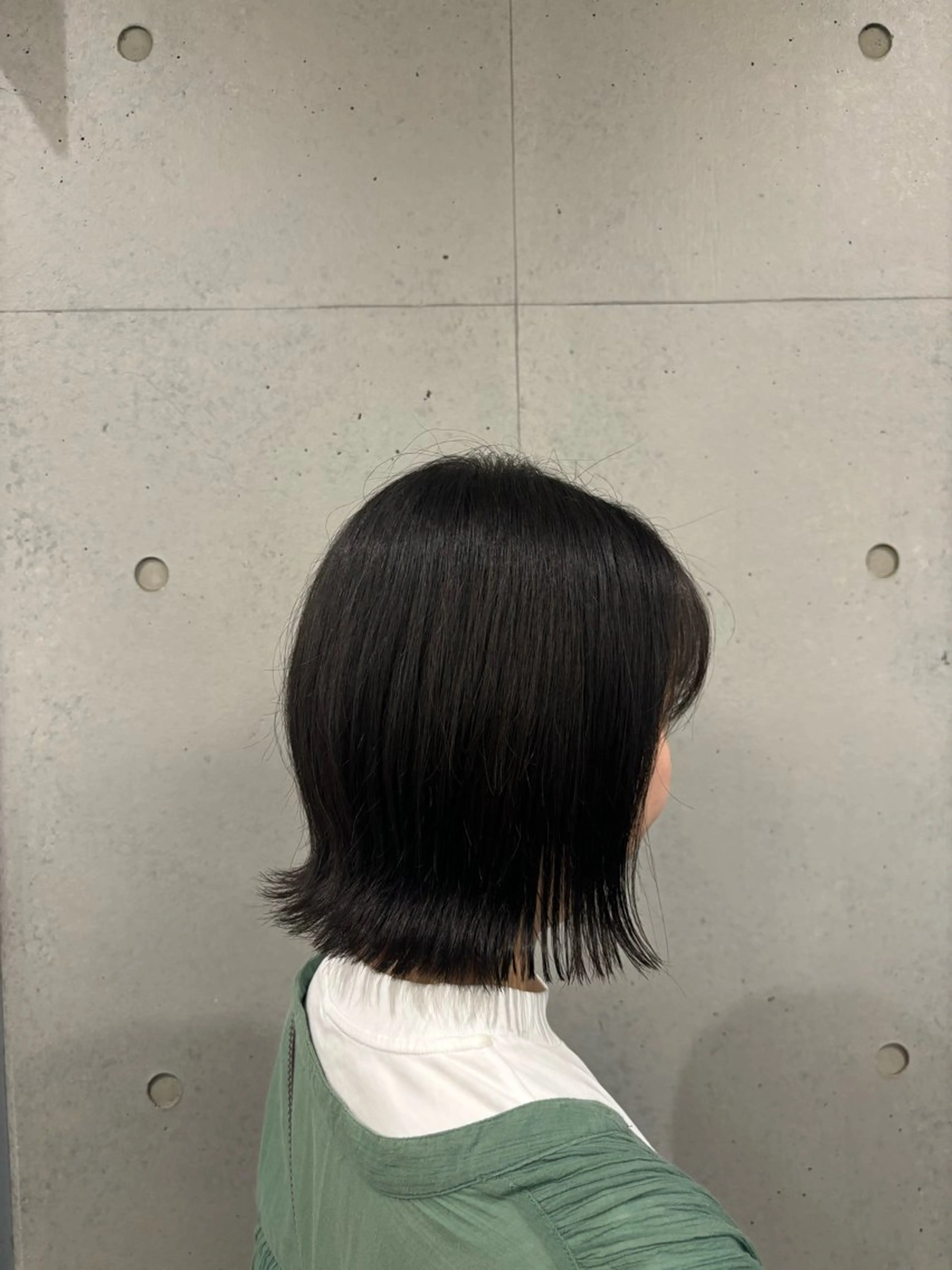 ミディアム カット/暖色カラー/ rikako🌻のヘアスタイル