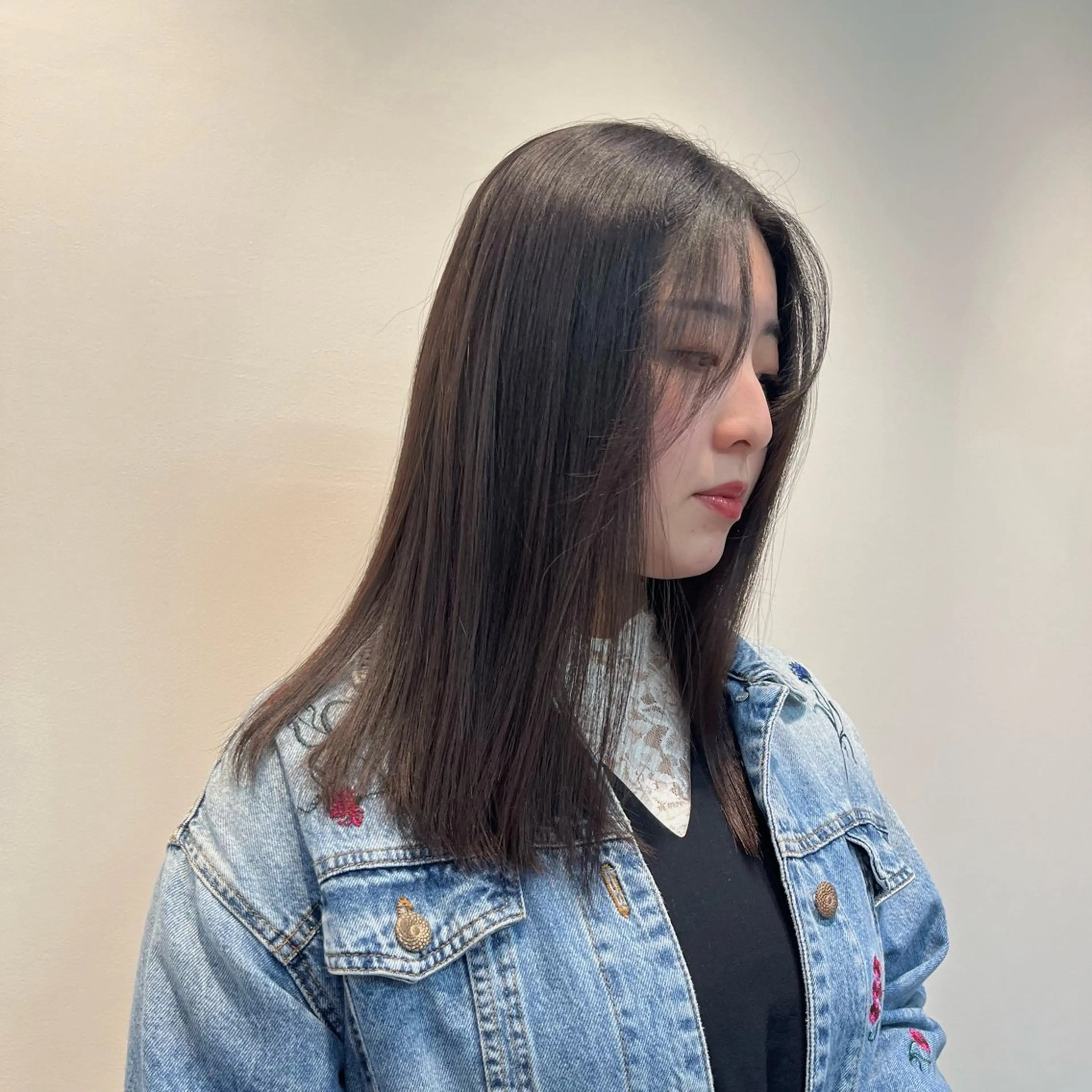 セミロング zina karin୨୧˙˳⋆のヘアスタイル