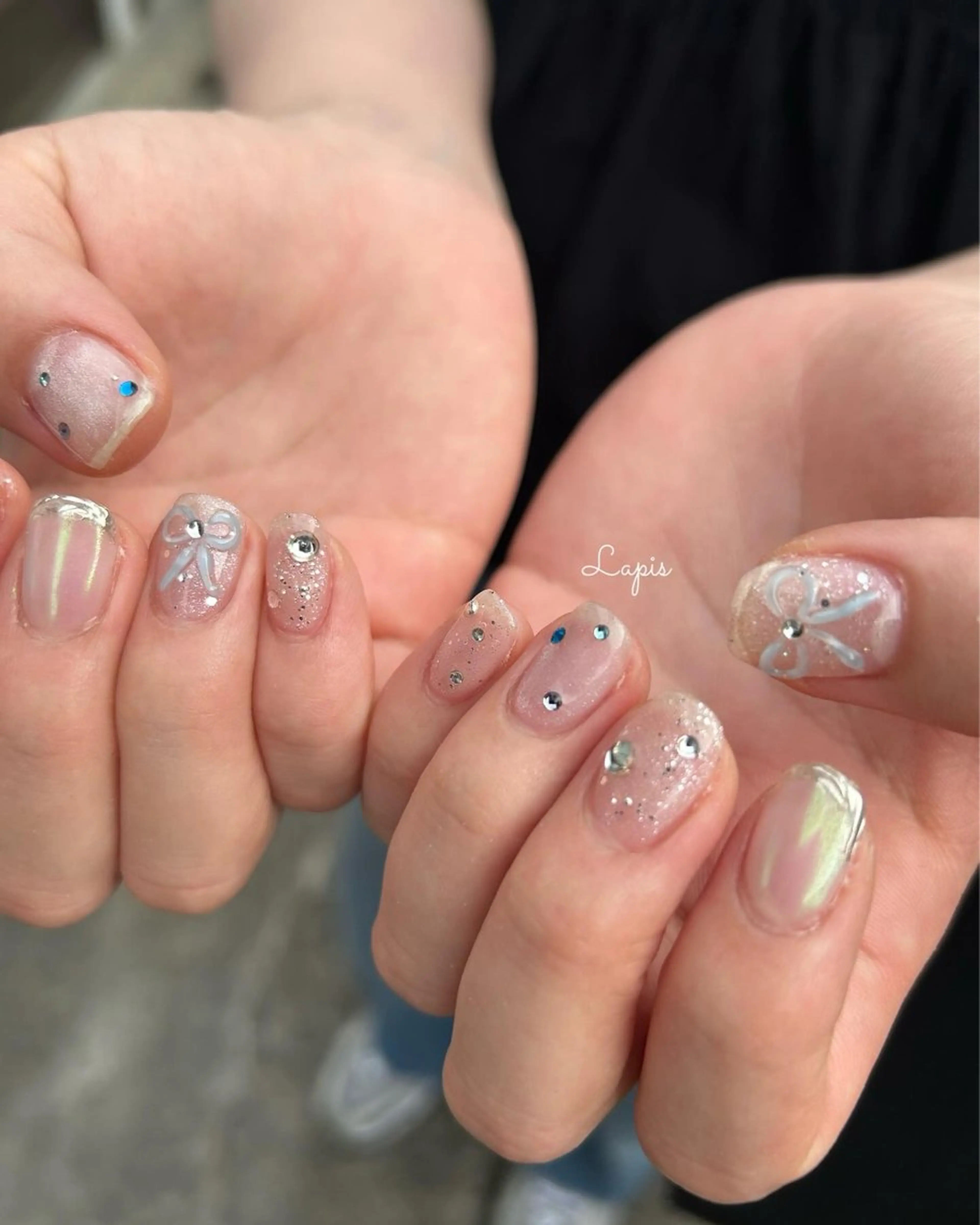 ネイル ハンドネイル Lapis *のネイルデザイン