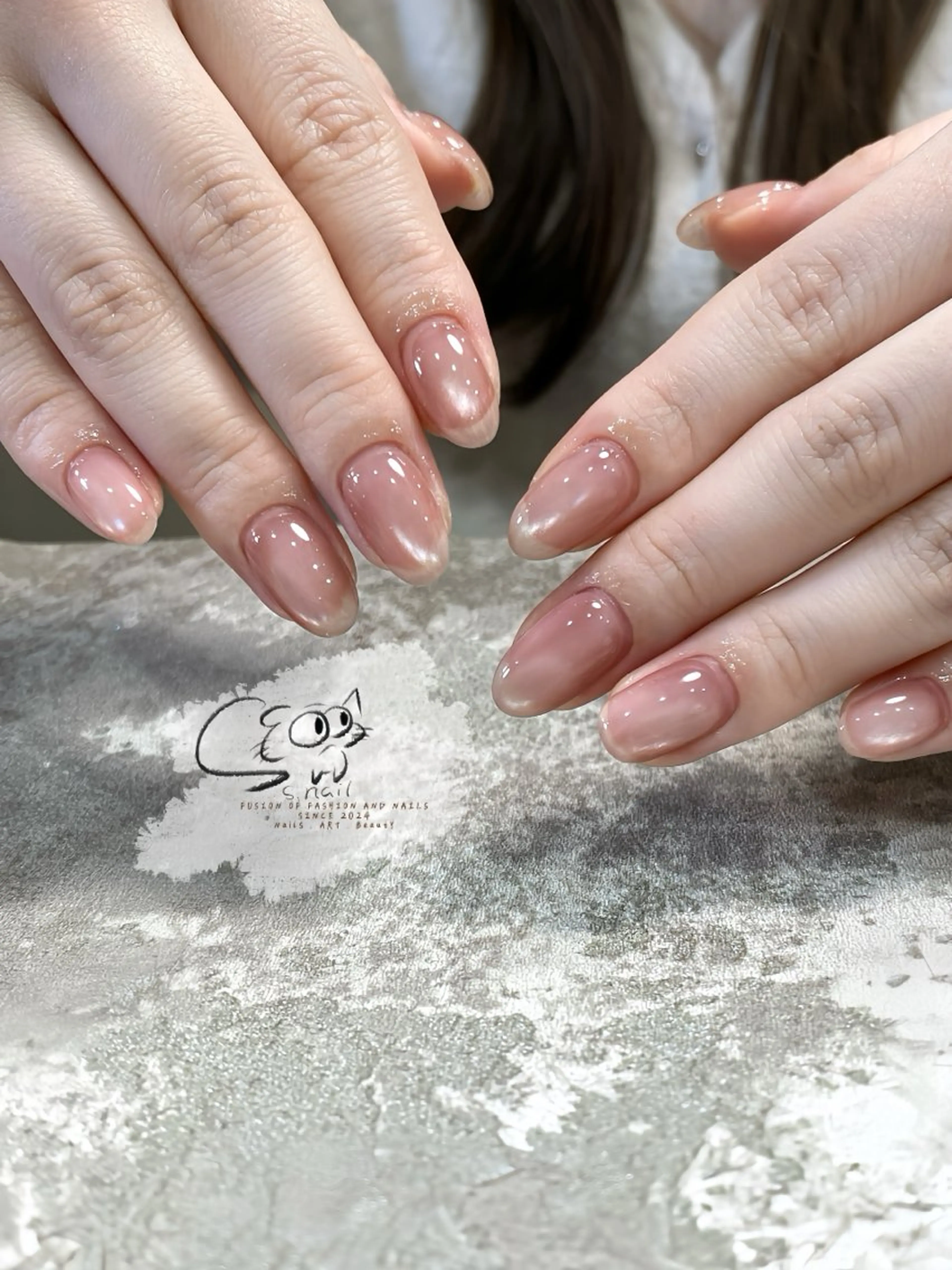 ネイル アートネイル チークネイル フレンチネイル グラデーション マグネットネイル ハンドネイル S.nail所属・S.nail _のネイルデザイン