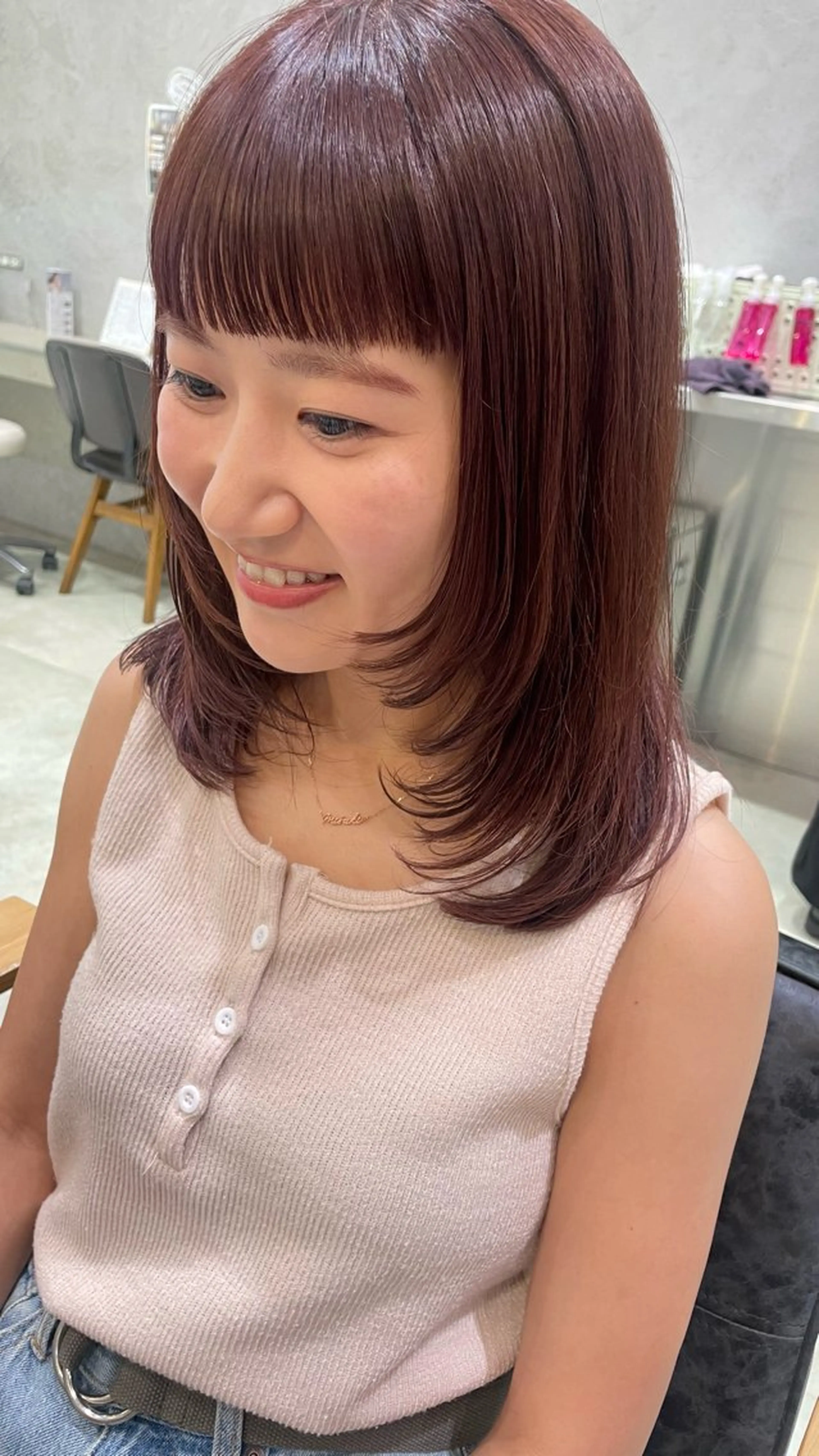 🌷骨格カット＋カラー＋ウル艶トリートメント🌷の写真