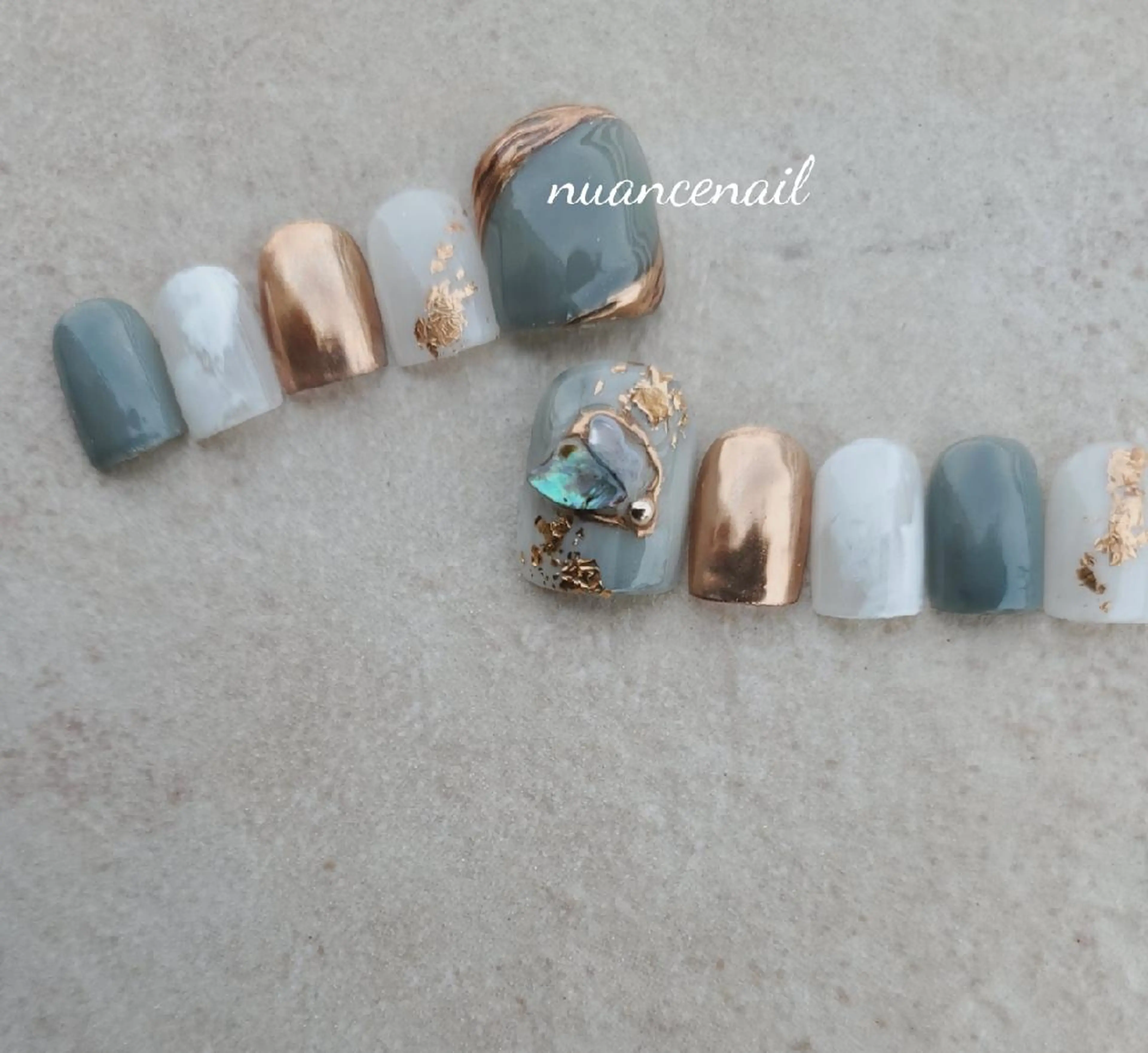 ネイル U nail所属・高橋 千恵のネイルデザイン