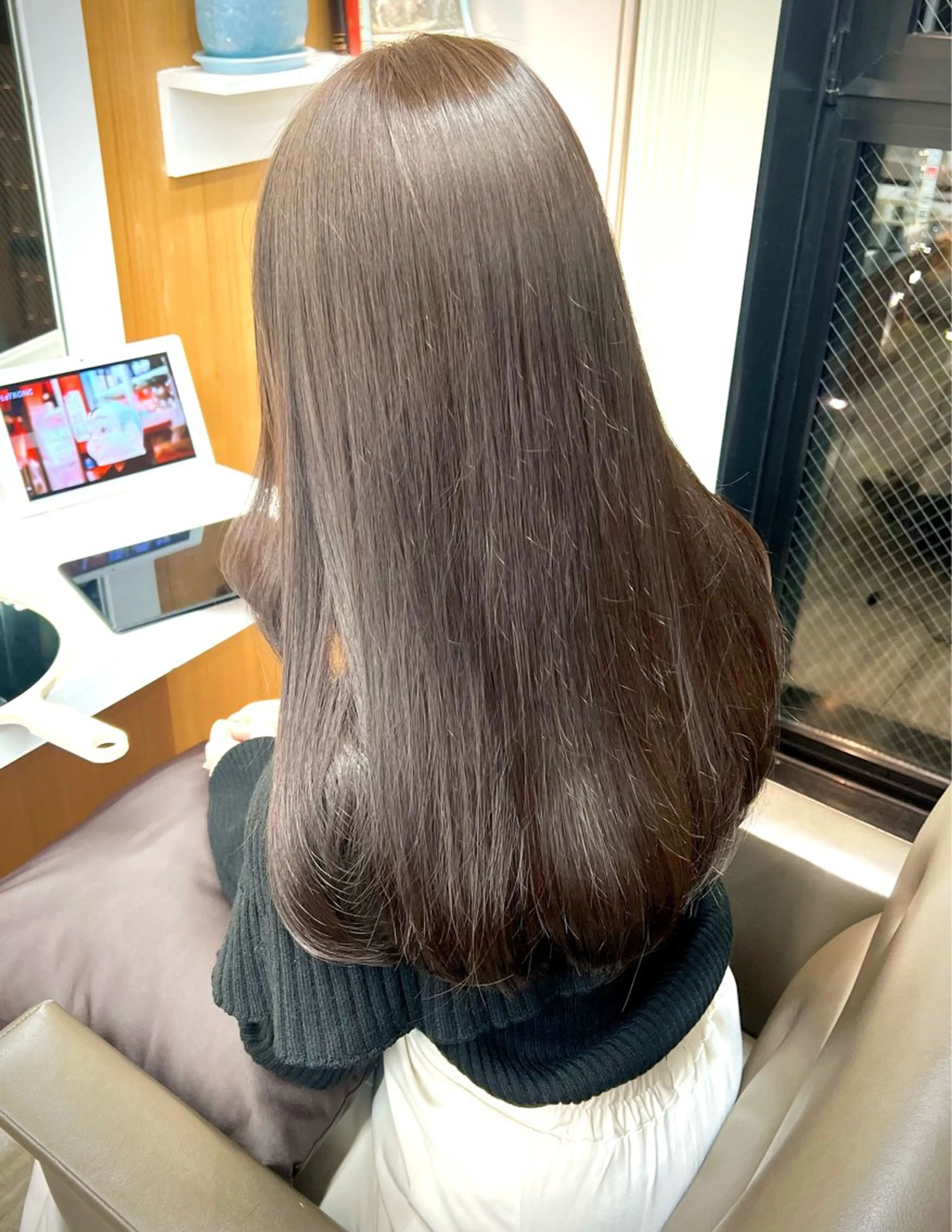 🧊ブリーチなしダブルカラー+カット+3stepトリートメントの写真