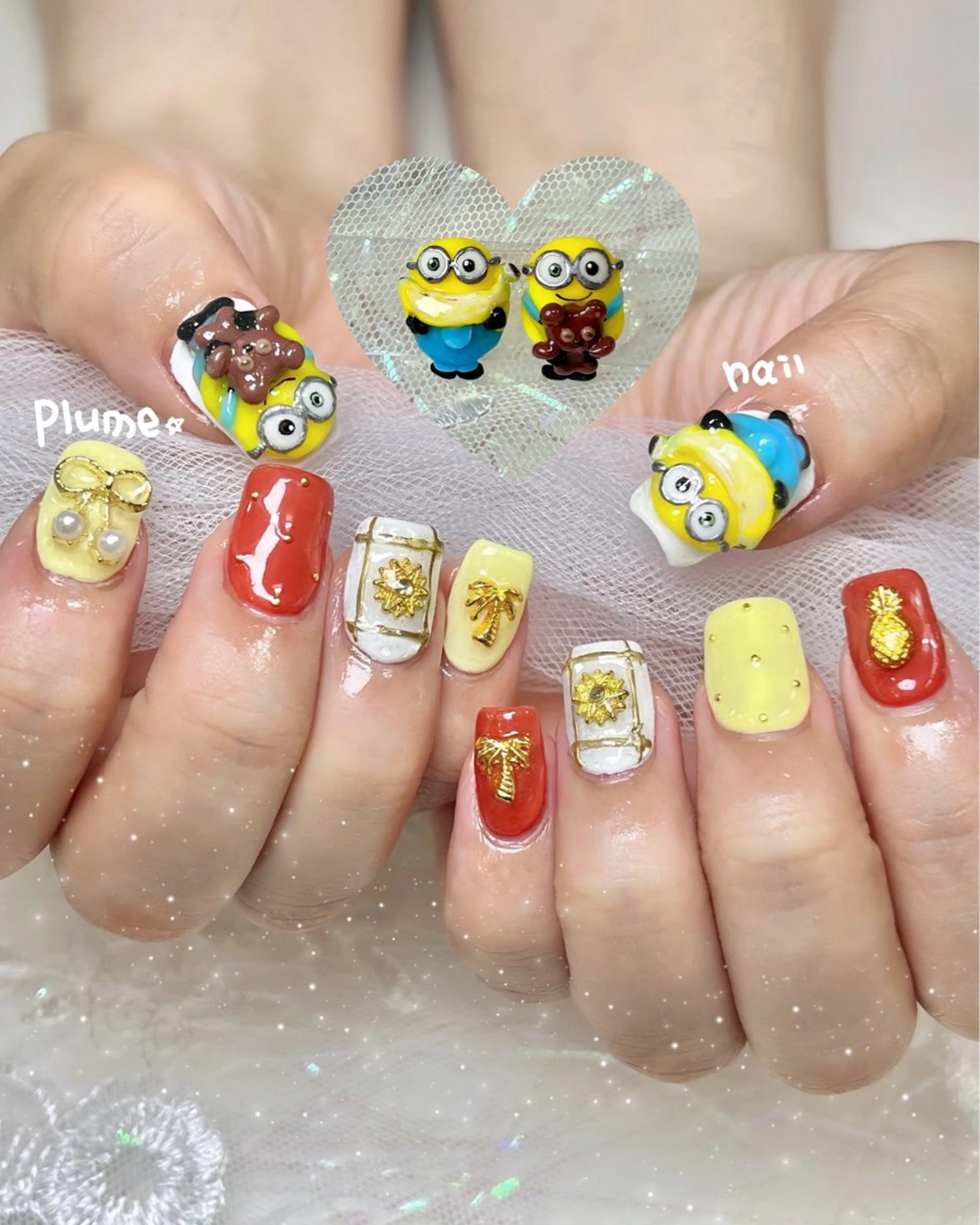 ネイル ハンドネイル plume nail ☆韓国ネイルのネイルデザイン