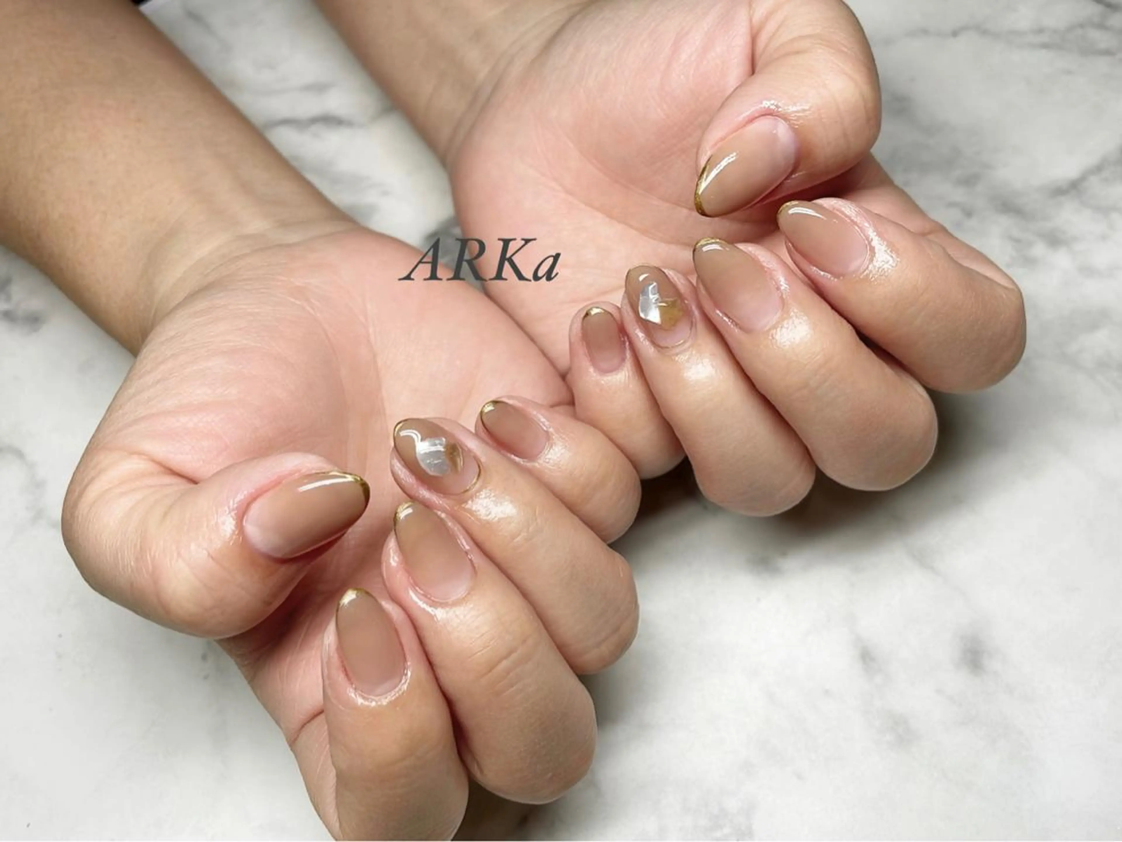 ネイル ハンドネイル ARKα Nishiのネイルデザイン