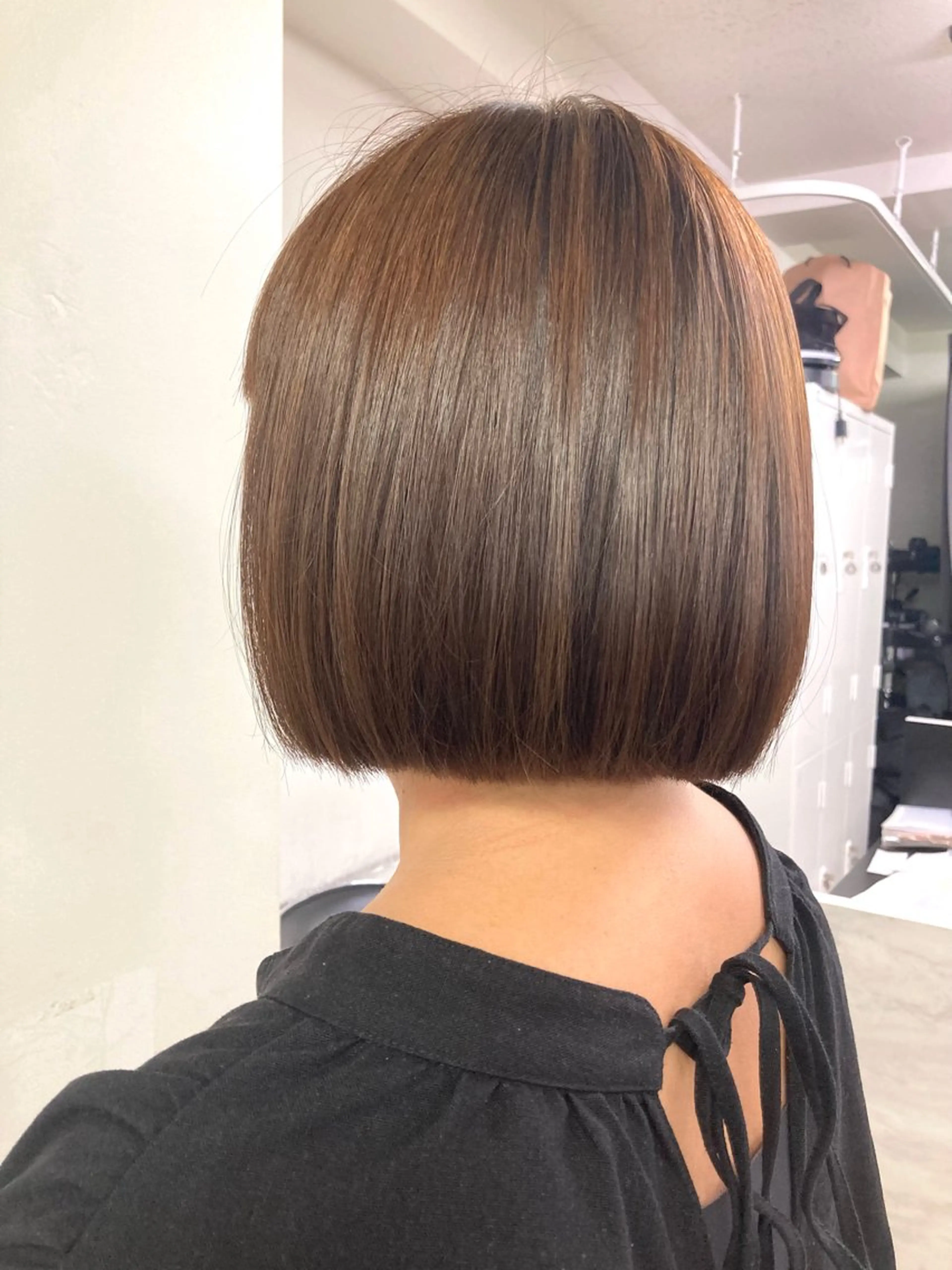 ミディアム ボブ DEARS徳島店所属・髪質改善Dears 藤井のヘアスタイル