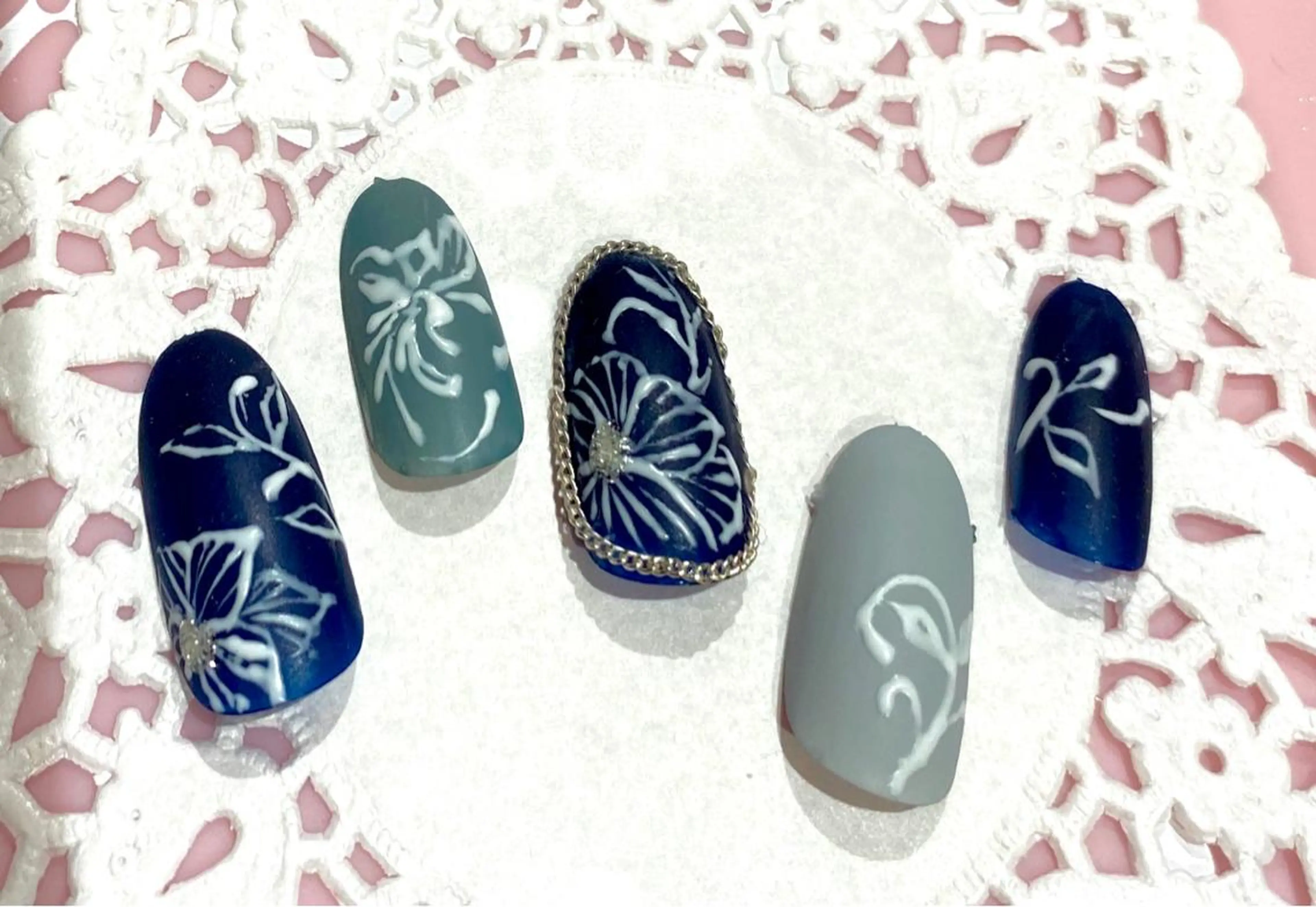 ネイル マットネイル VIST☆ ｍａｍｉのネイルデザイン