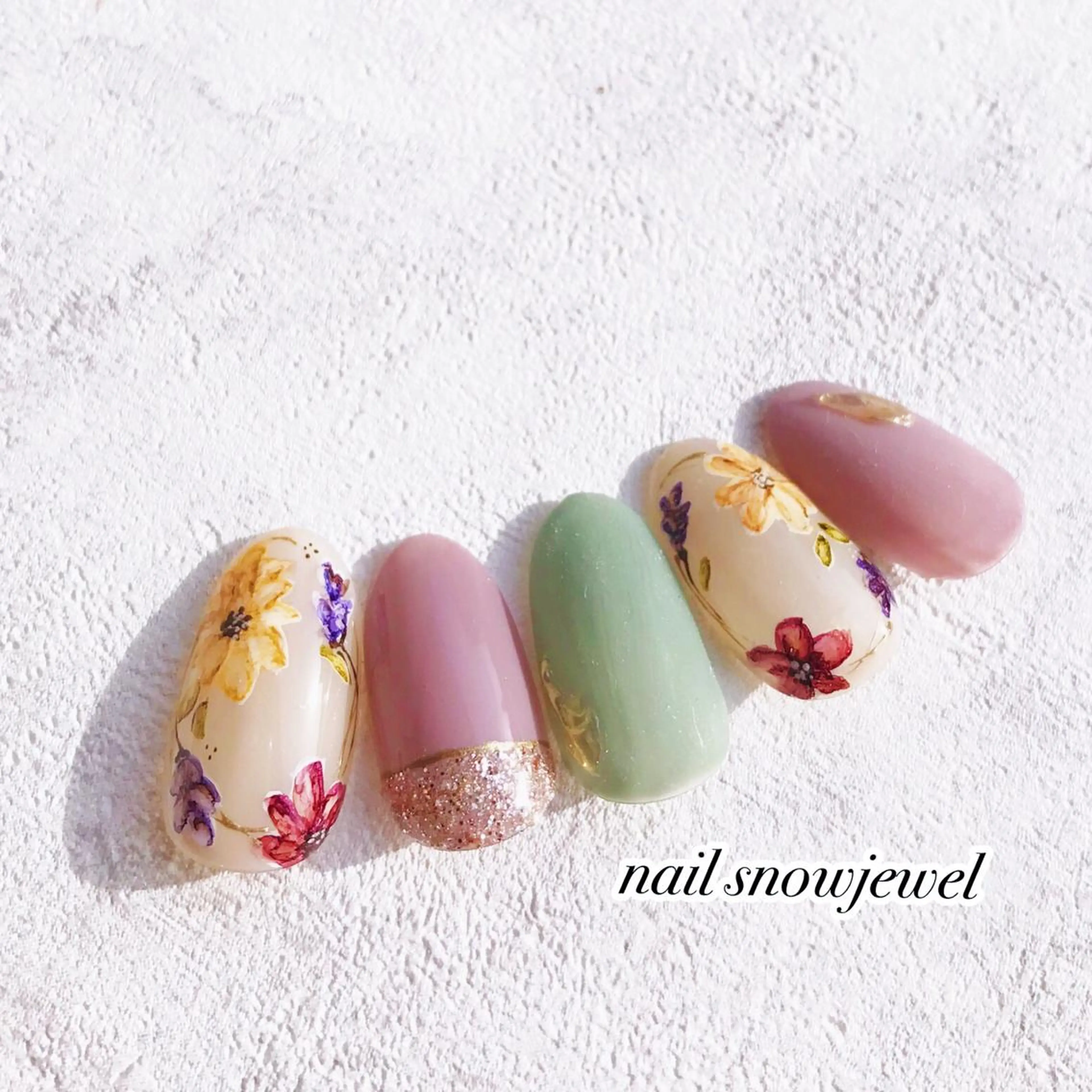 ネイル nail snowjewelのネイルデザイン