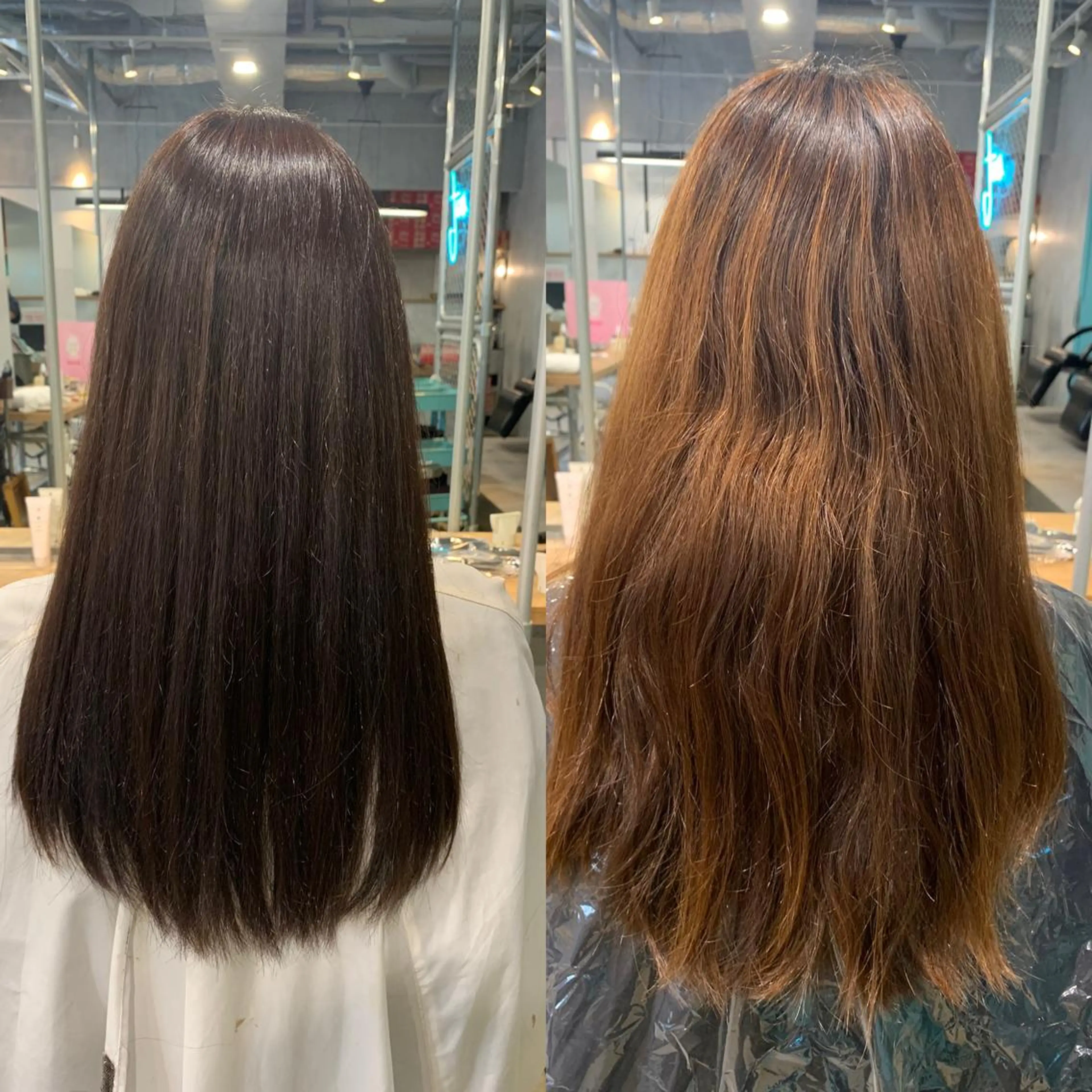 セミロング ショート🌼パーマ 本間正子のヘアスタイル