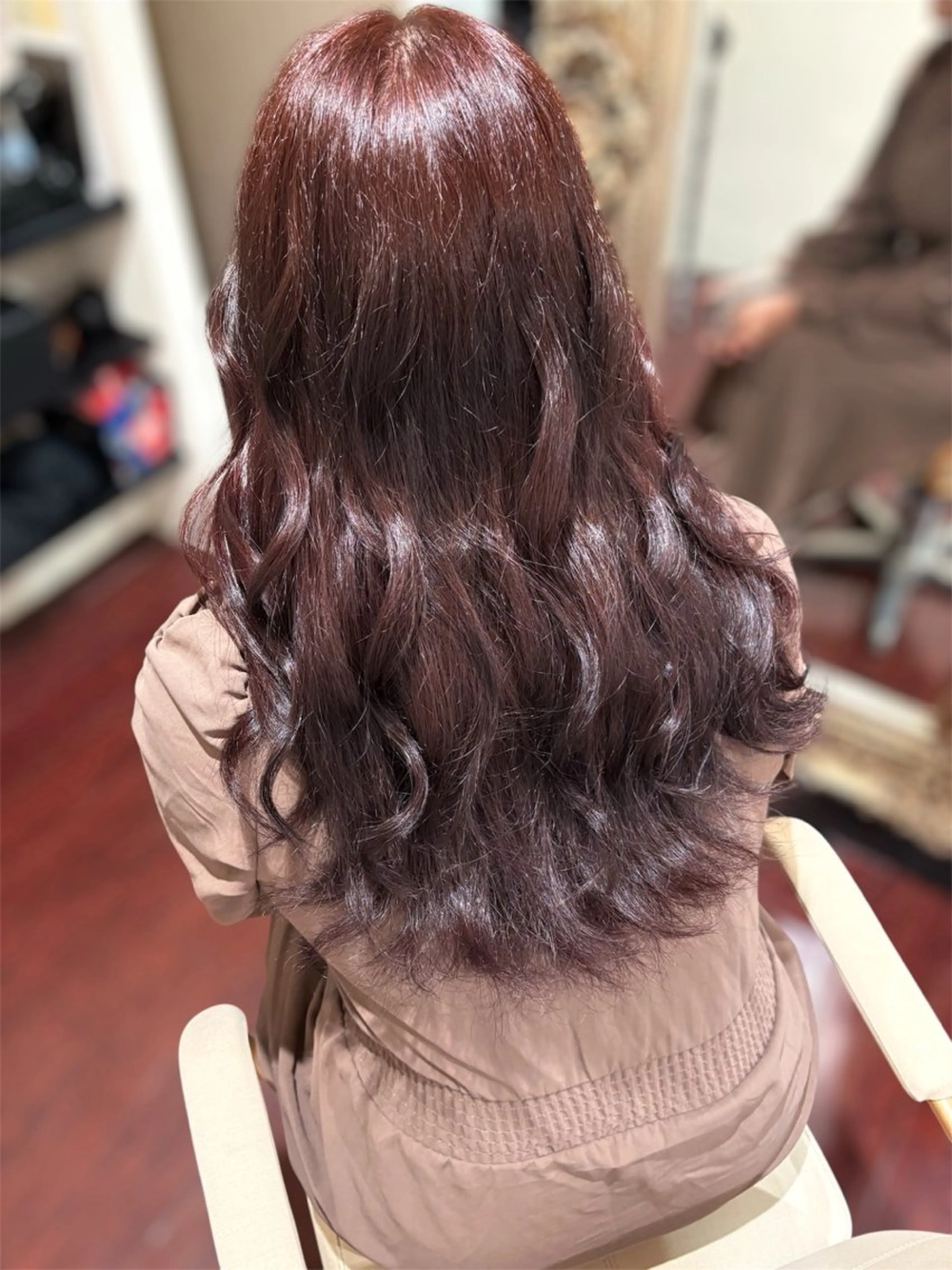 【2回目】ワンカラー+クイックトリートメント〈ナノイオンケアスチーム付〉の写真