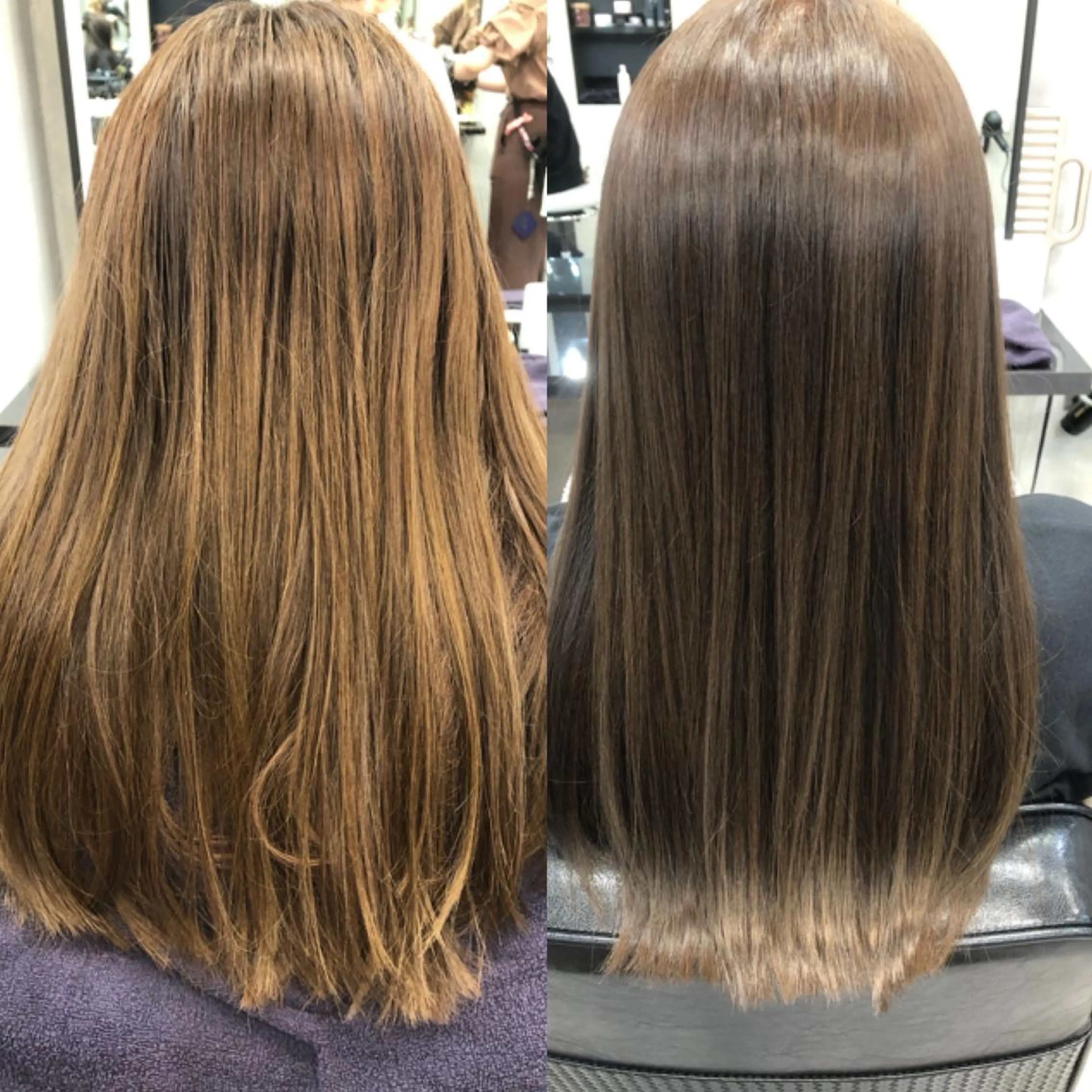 ロング カラー アッシュ ベージュカラー 透明感カラー レイヤー×髪質改善✨ 渋谷/佐藤侑哉のヘアスタイル