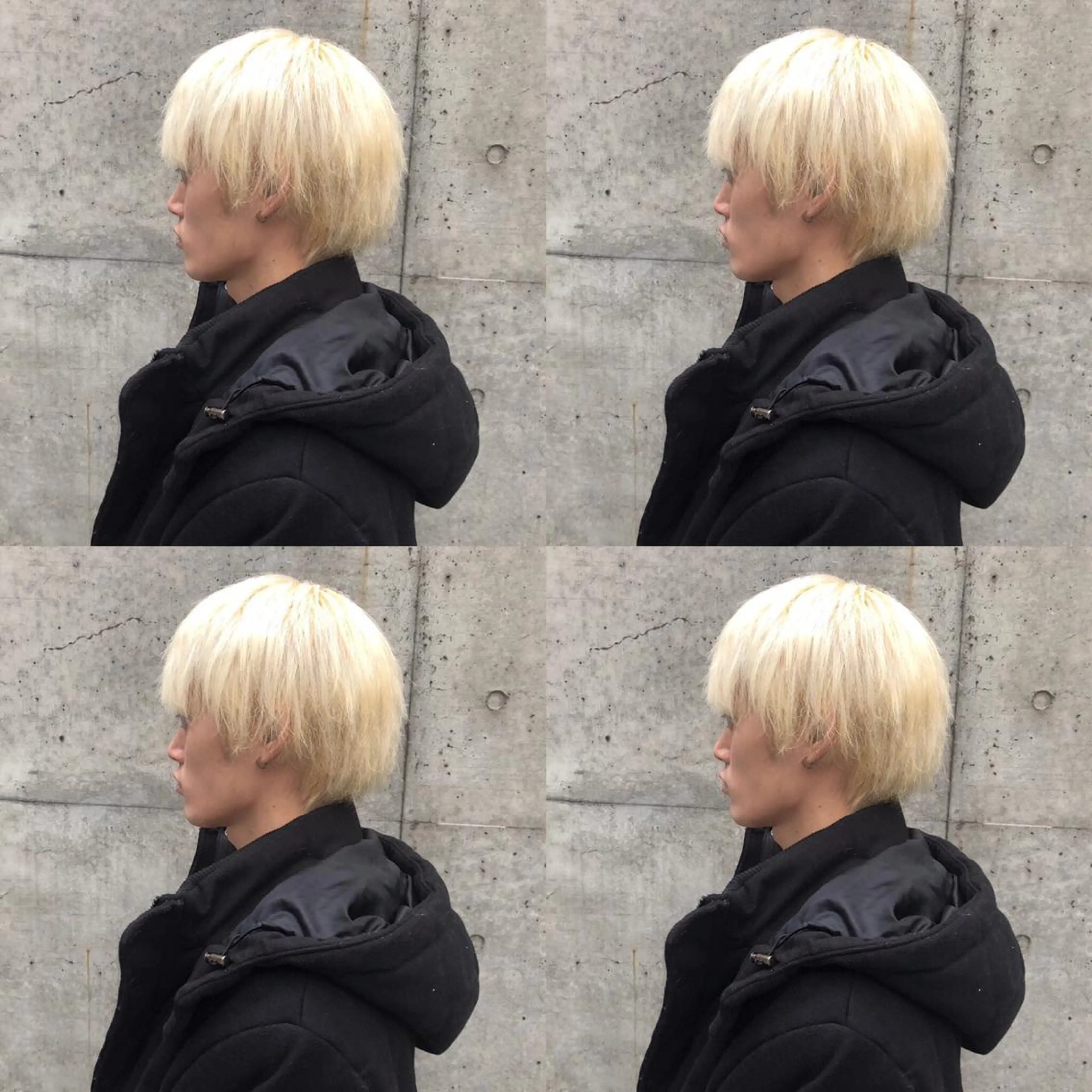 ショート カラー 韓国レイヤーカット/ 儚げカラーチナツのヘアスタイル