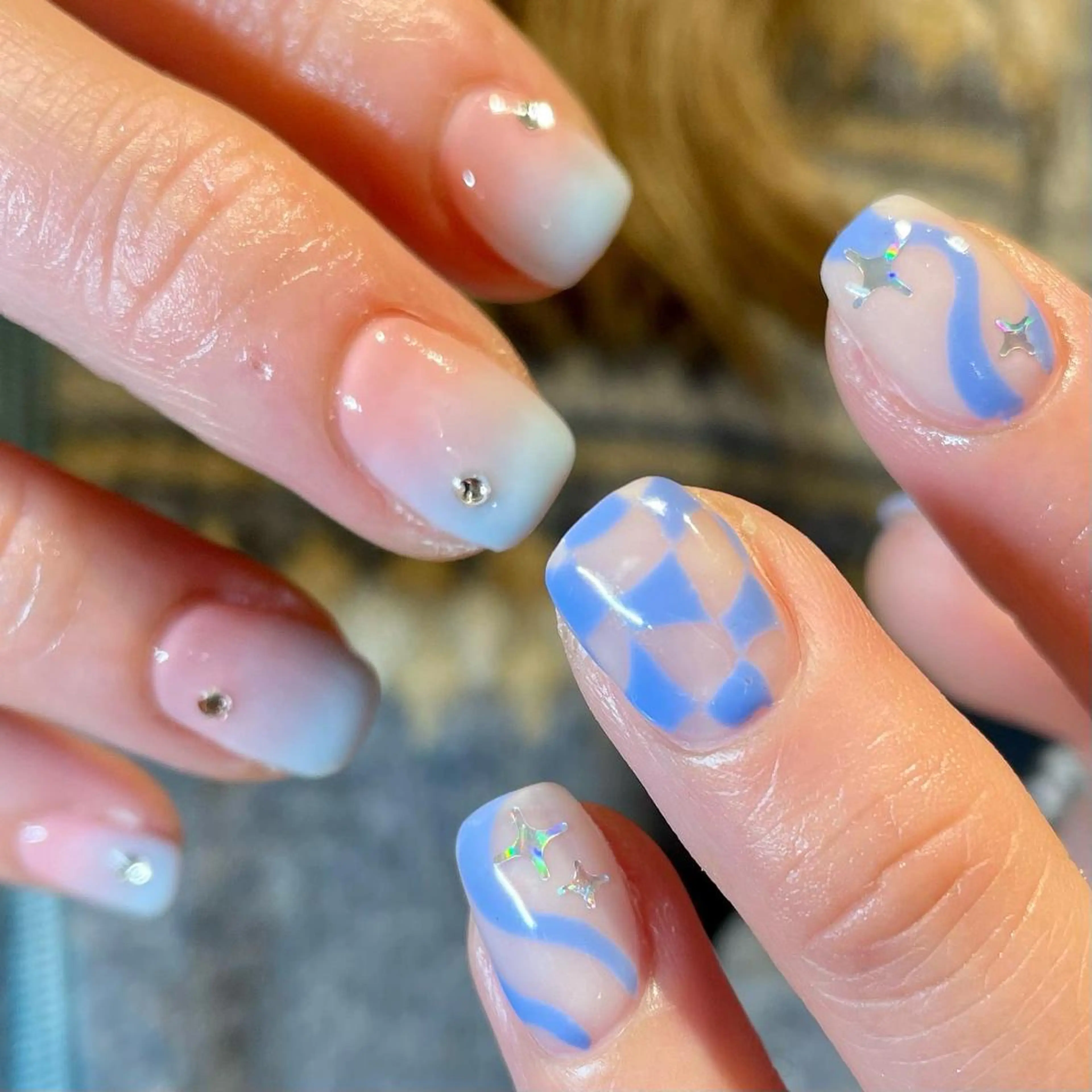 ネイル AOI✩⡱ y2kネイルのネイルデザイン