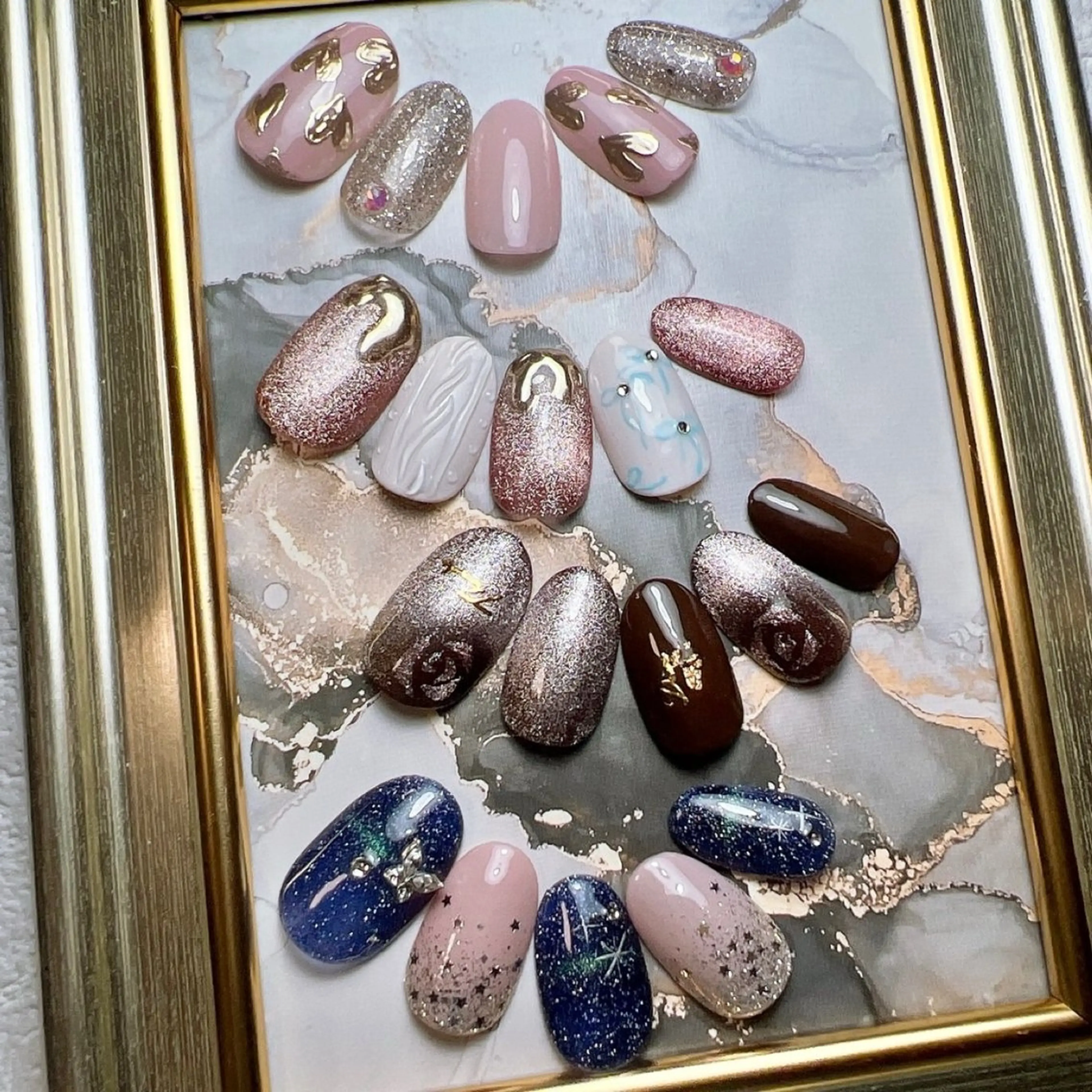 【毎月更新！定額ネイル】¥7700💍の写真