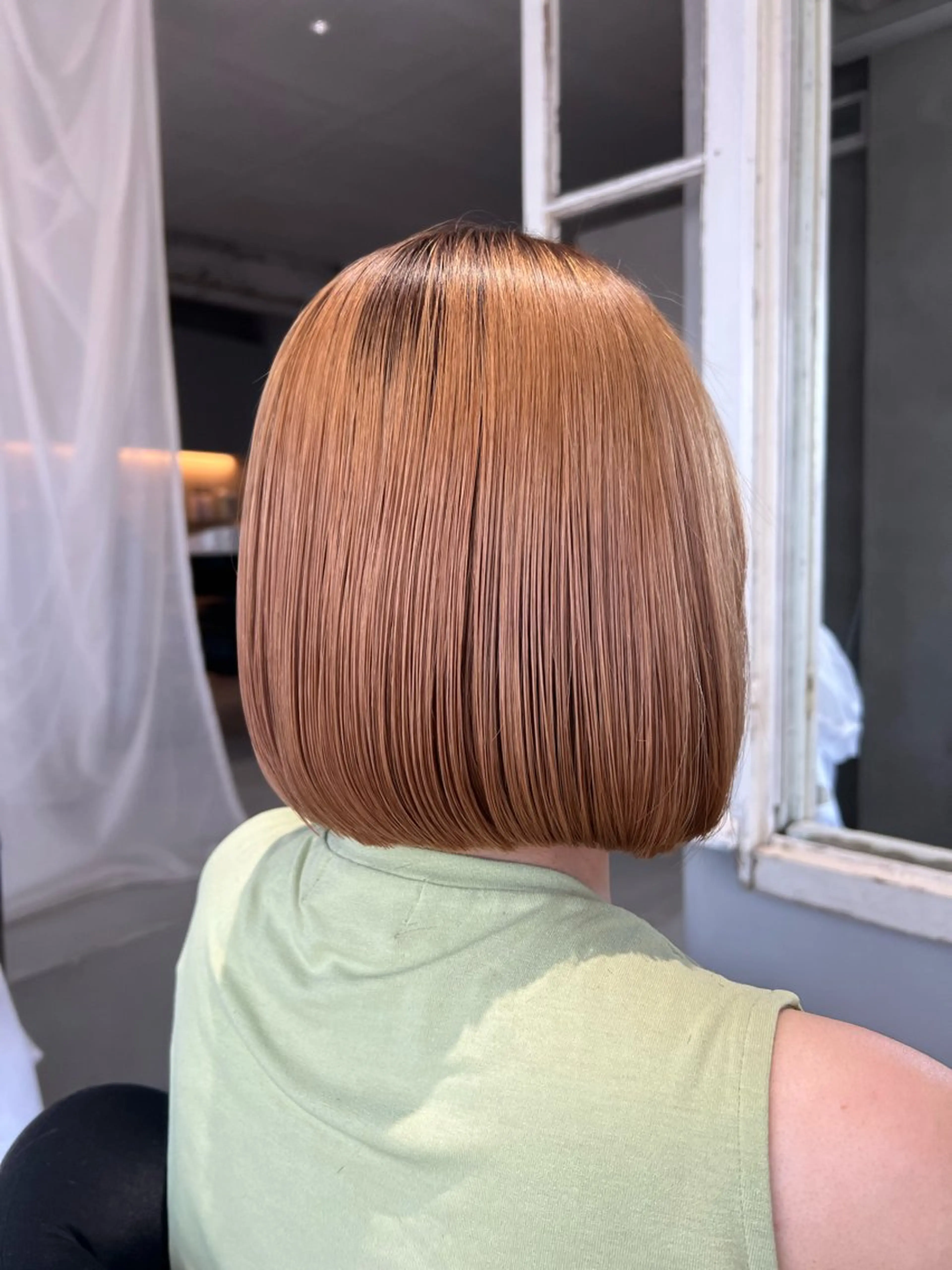 ショート 縮毛矯正 縮毛矯正 être所属・丸山 寛のヘアスタイル