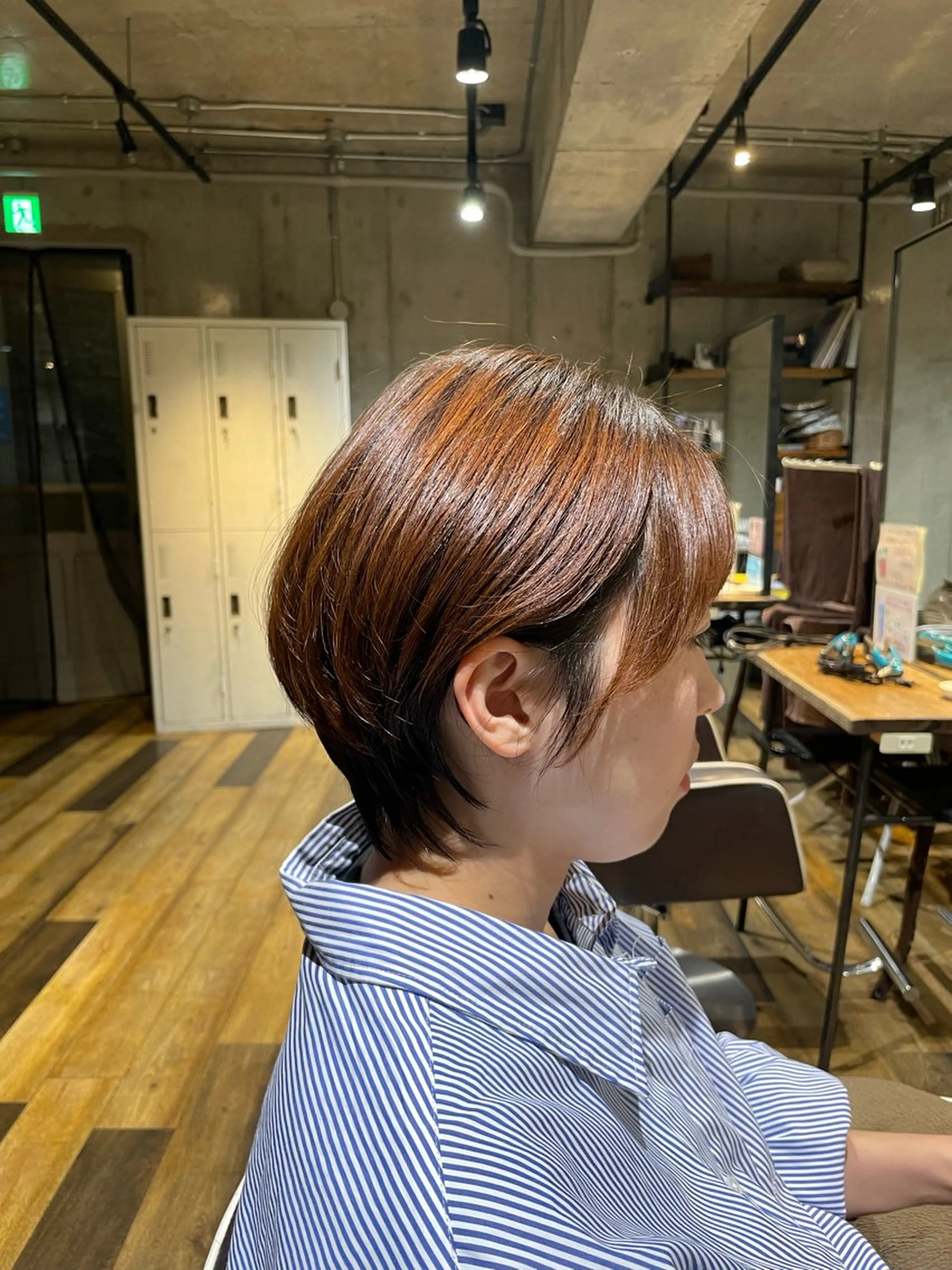 ショート くびれヘア ショートヘア 大 場のヘアスタイル