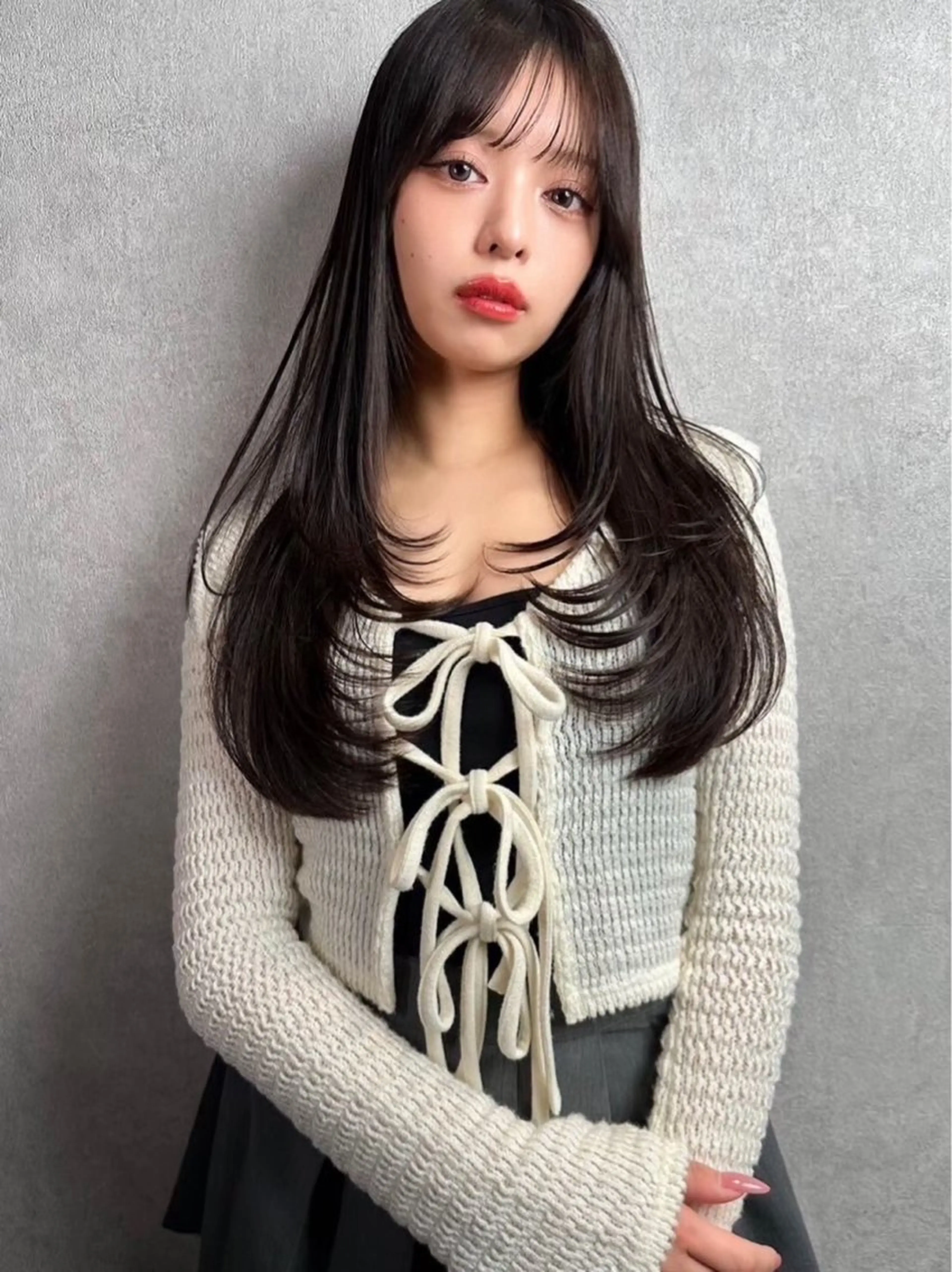 ロング カラー 松井 晴希のヘアスタイル