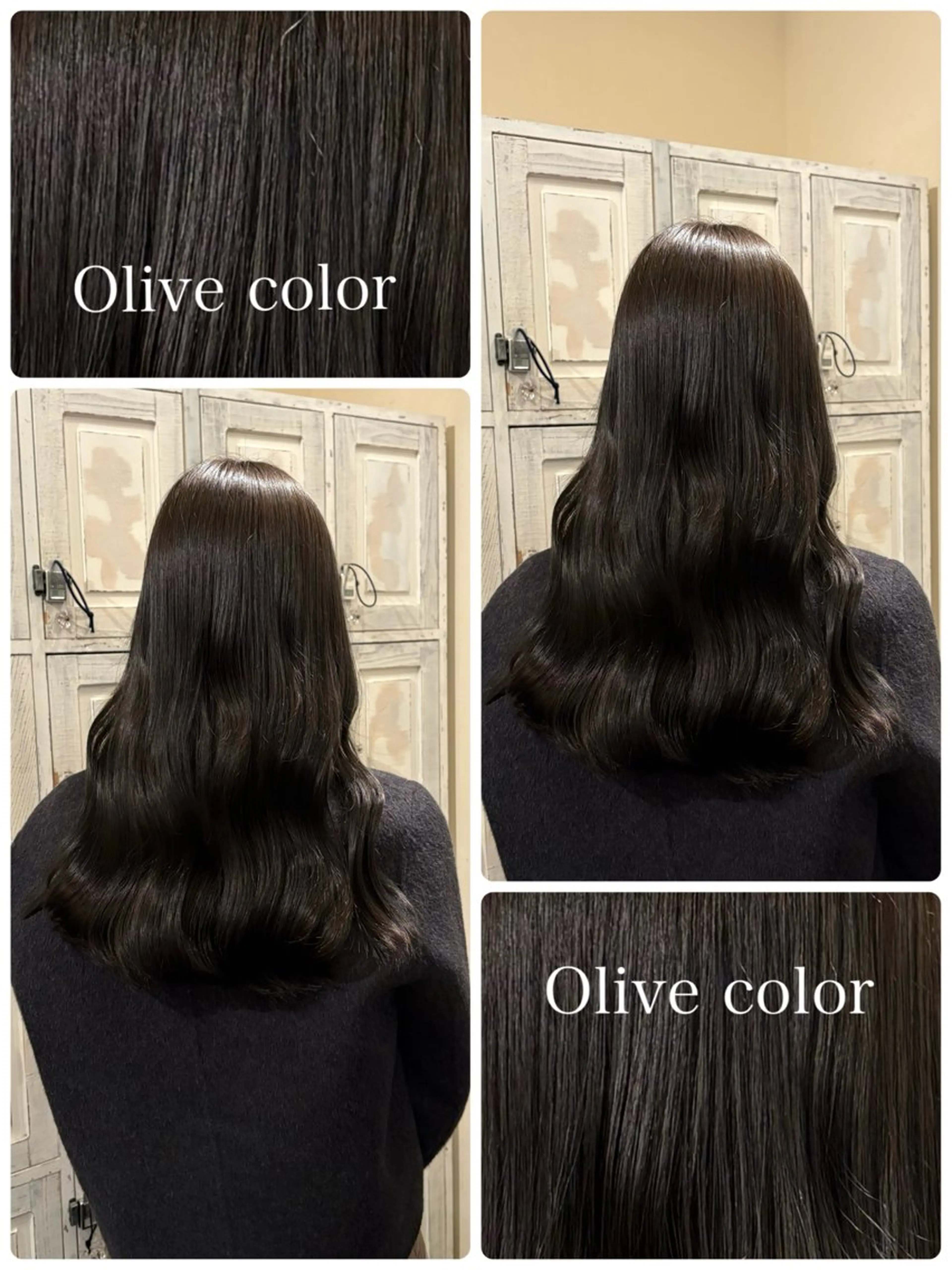 ロング カラー ヘアカラー ルプラボウ/ 内藤ほのか/艶カラーのヘアスタイル