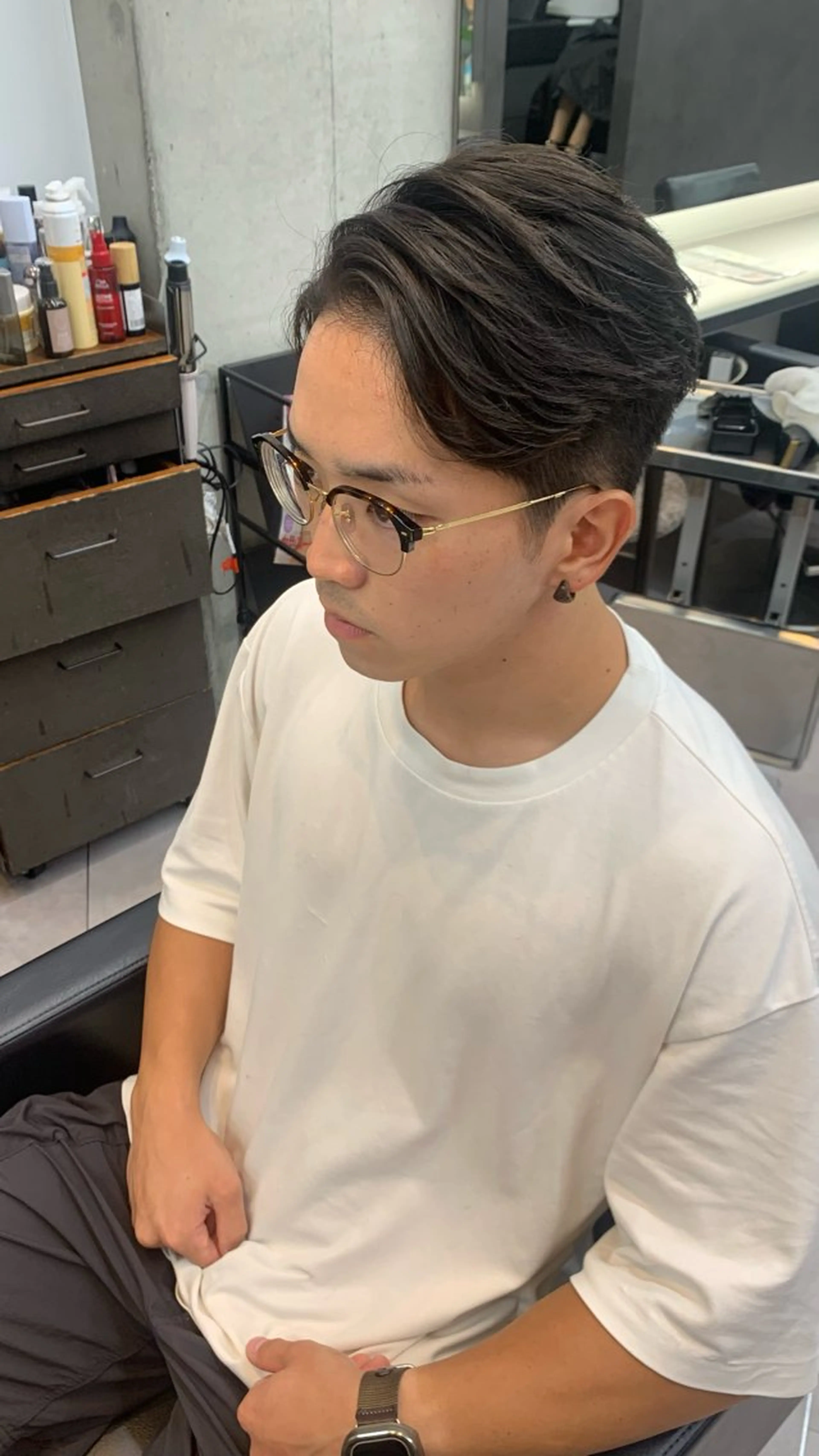 メンズ 村島 治樹のヘアスタイル