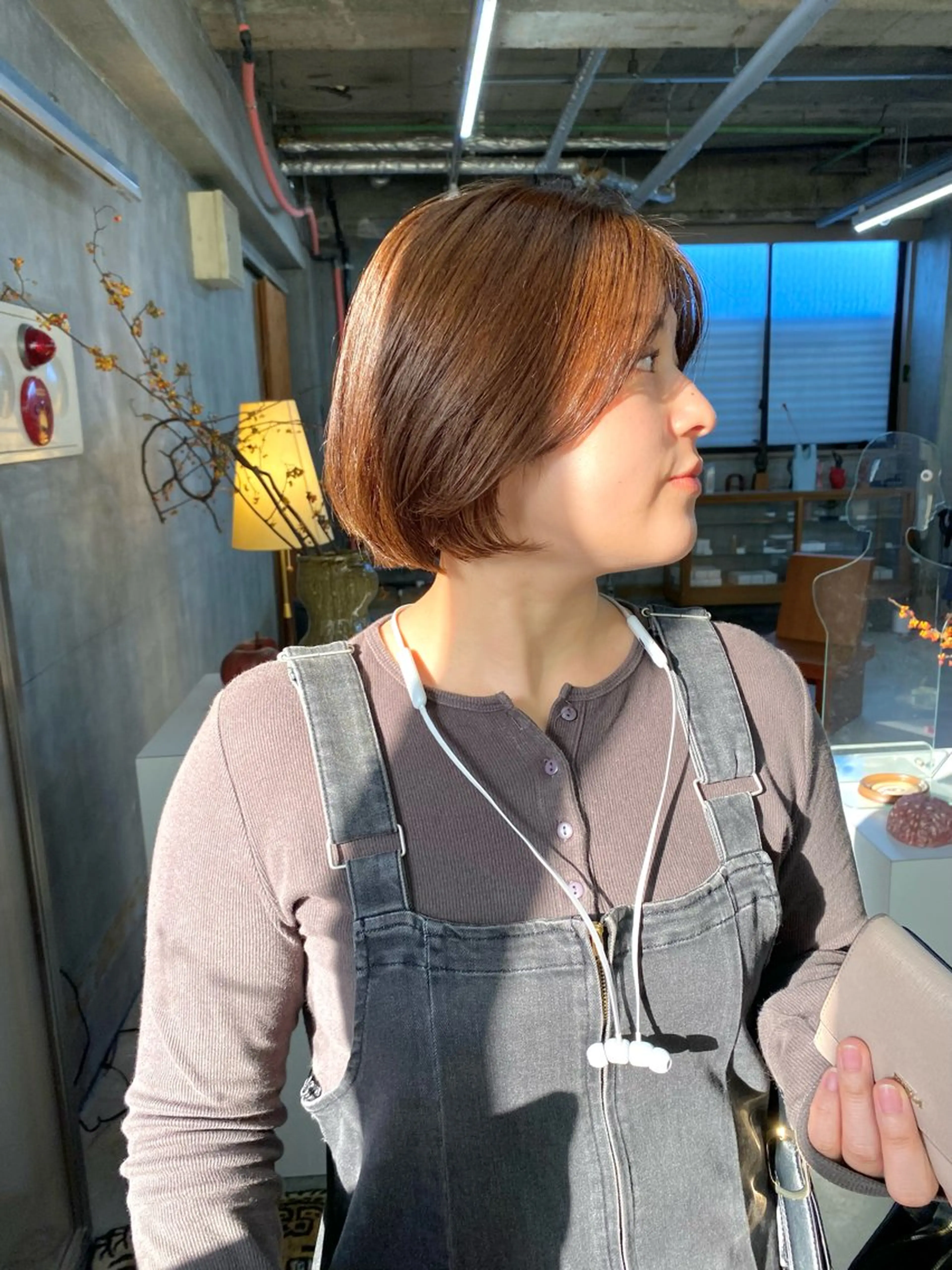 ショート カラー カット ヘアカラー ヨシダ トオルのヘアスタイル