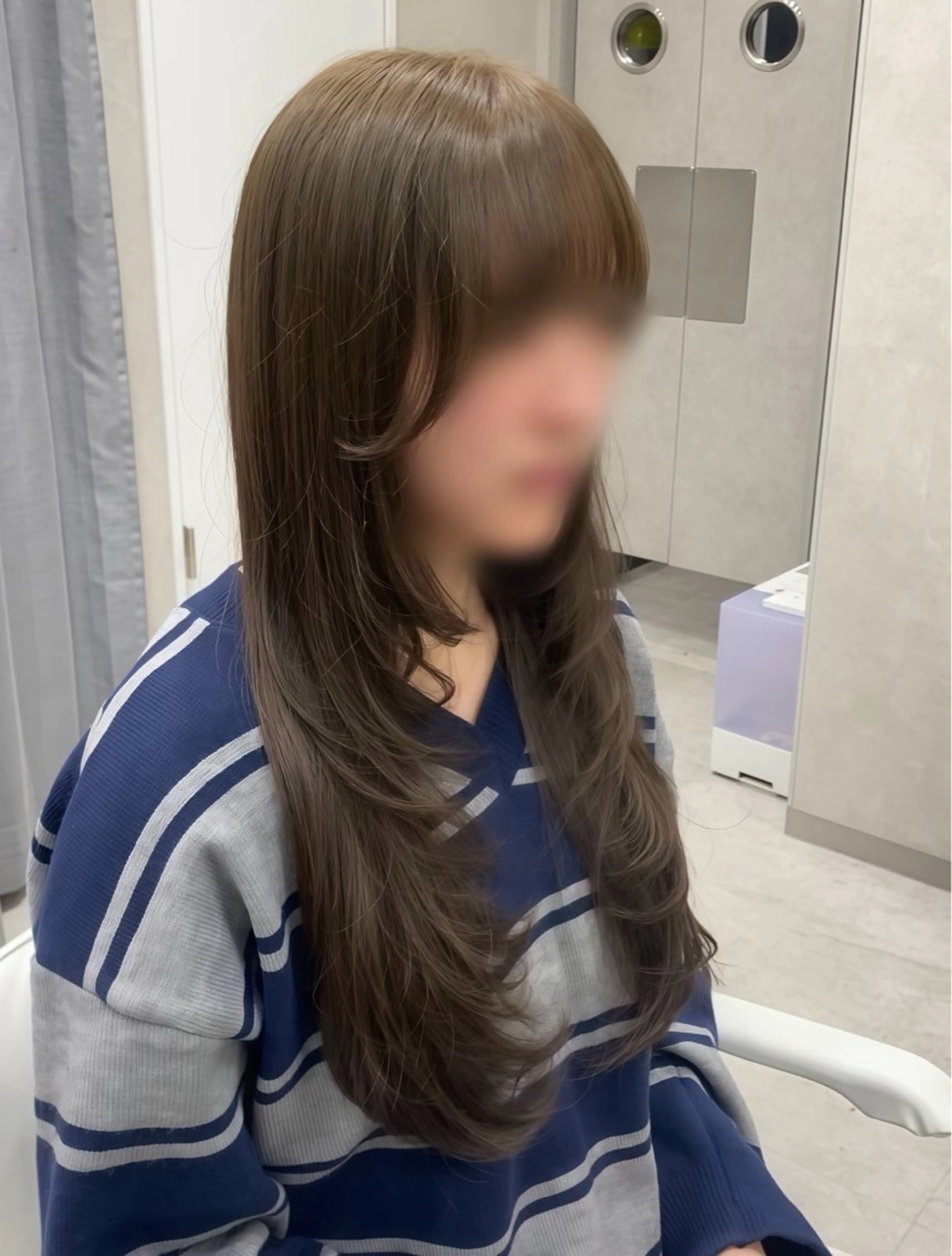 ロング カット ヘアカラー 髪質改善/レイヤー 🫧山本勇輝🫧のヘアスタイル