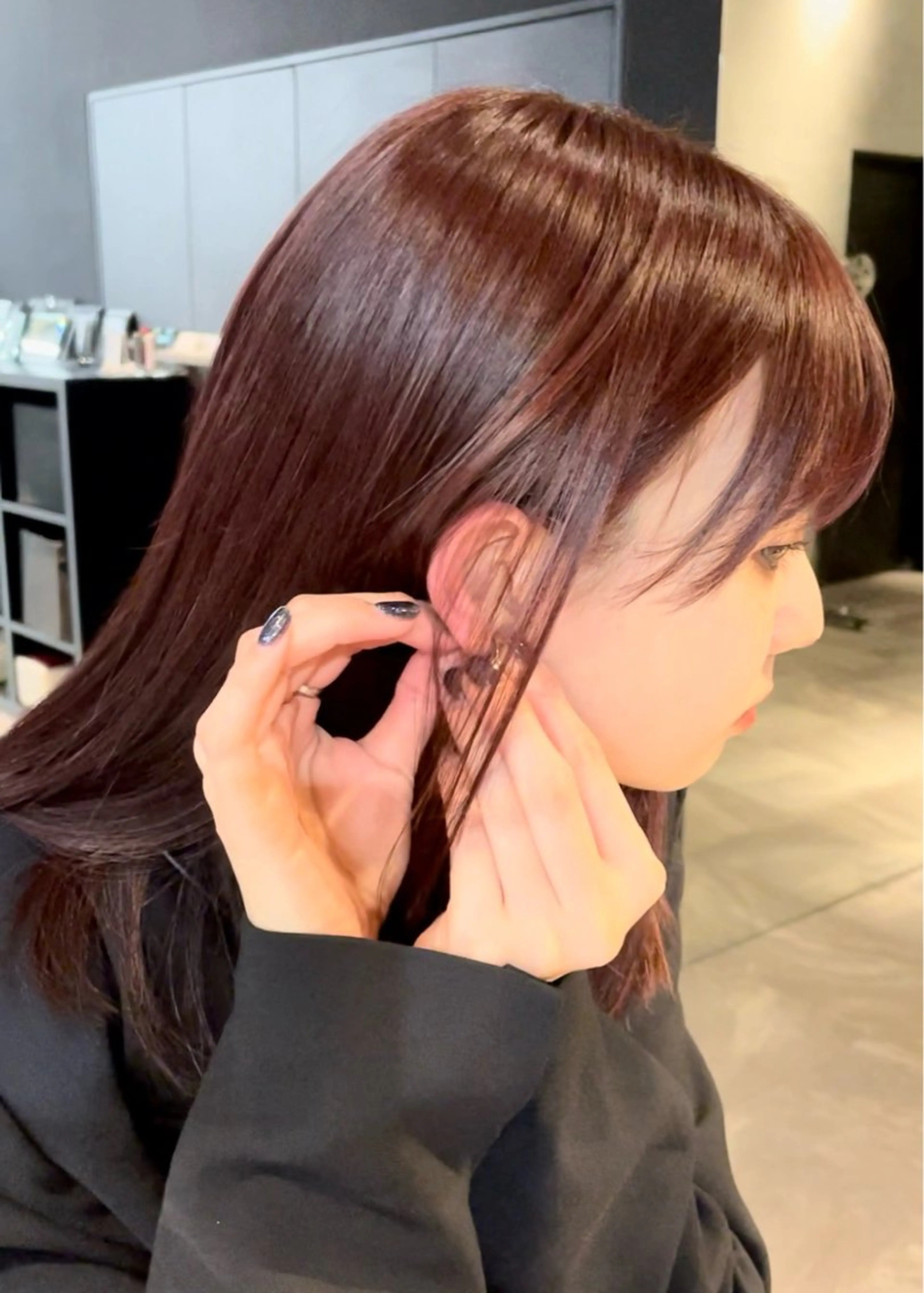 ショート カラー レイヤー/透明感/ 顔周り/kana🩰のヘアスタイル