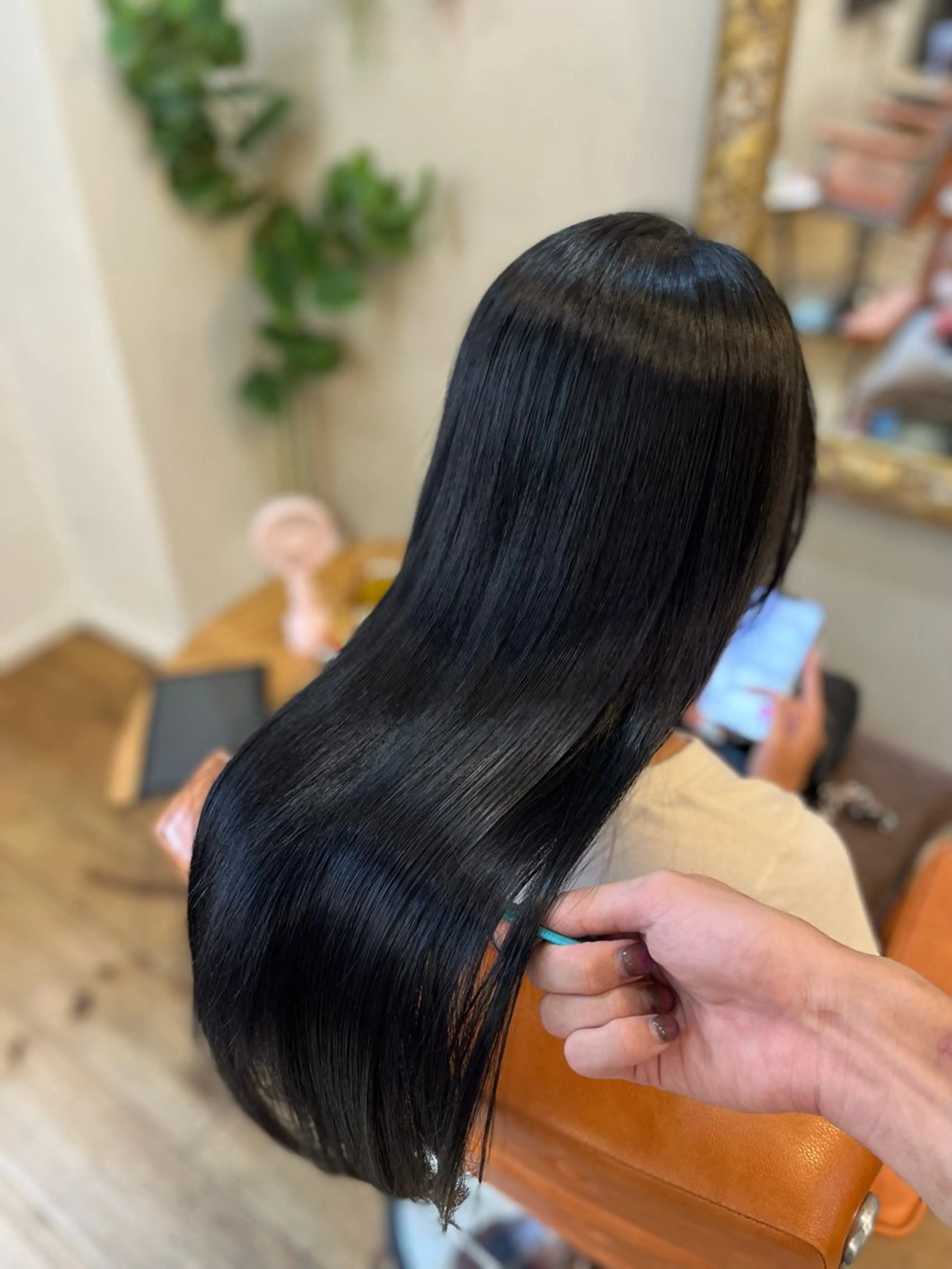 ロング ⚪️髪質改善 縮毛 店長 コウ⚪️のヘアスタイル