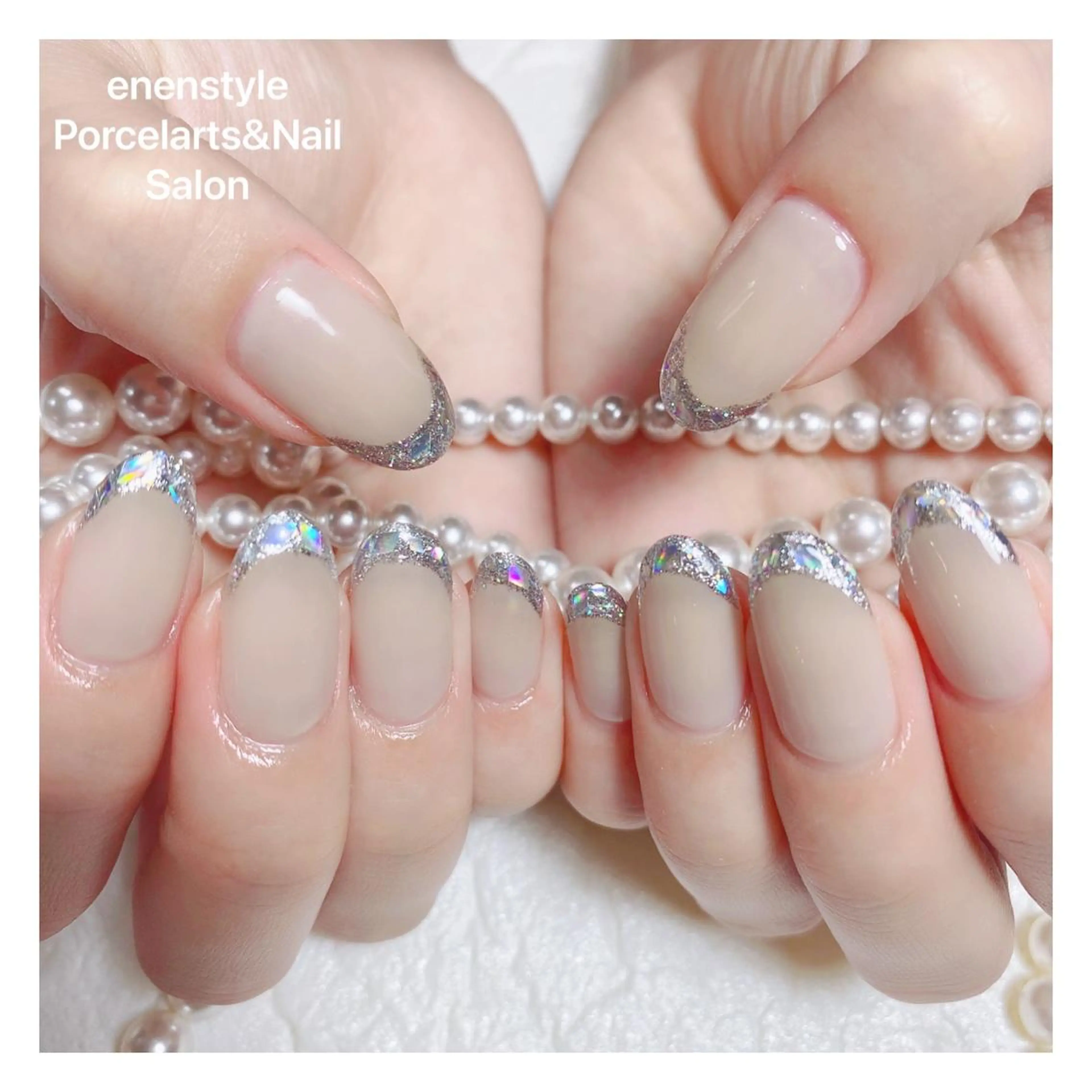 ミディアム ネイル 👑enen style👑のネイルデザイン