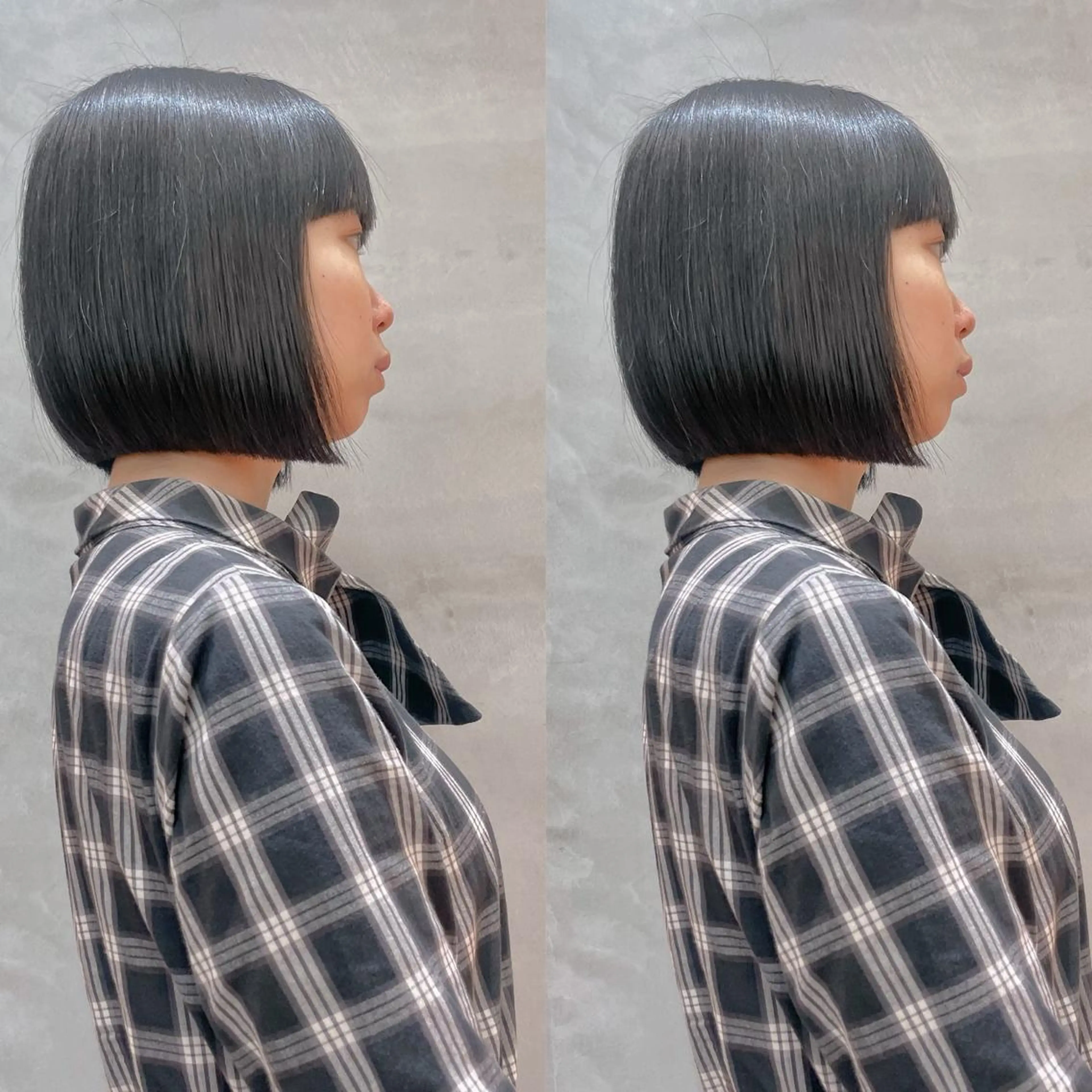 ショート Misaki /ボブ/縮毛矯正のヘアスタイル