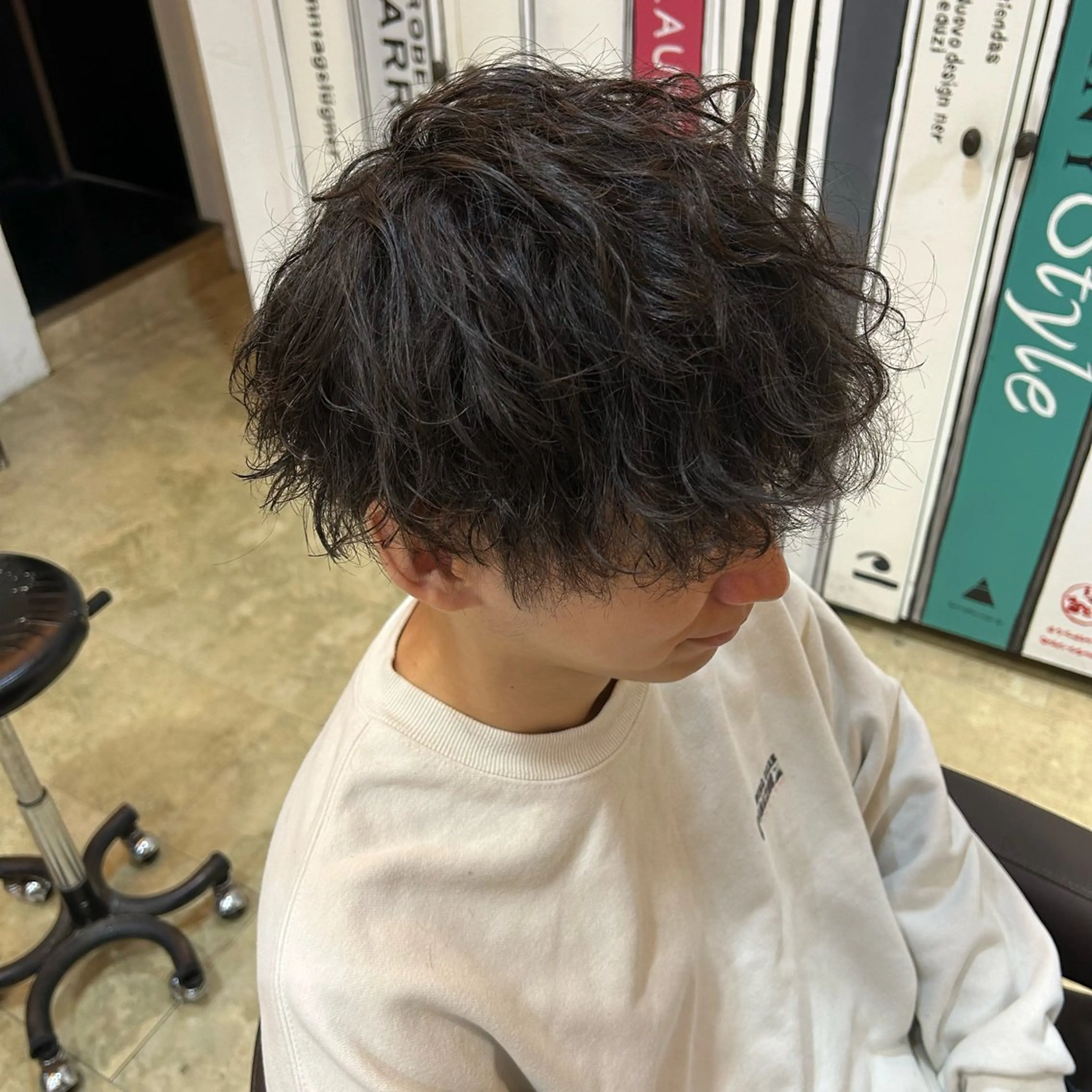 パーマ メンズ メンズパーマ ツイストスパイラルパーマ スパイラルパーマ 倉内 海哉のヘアスタイル