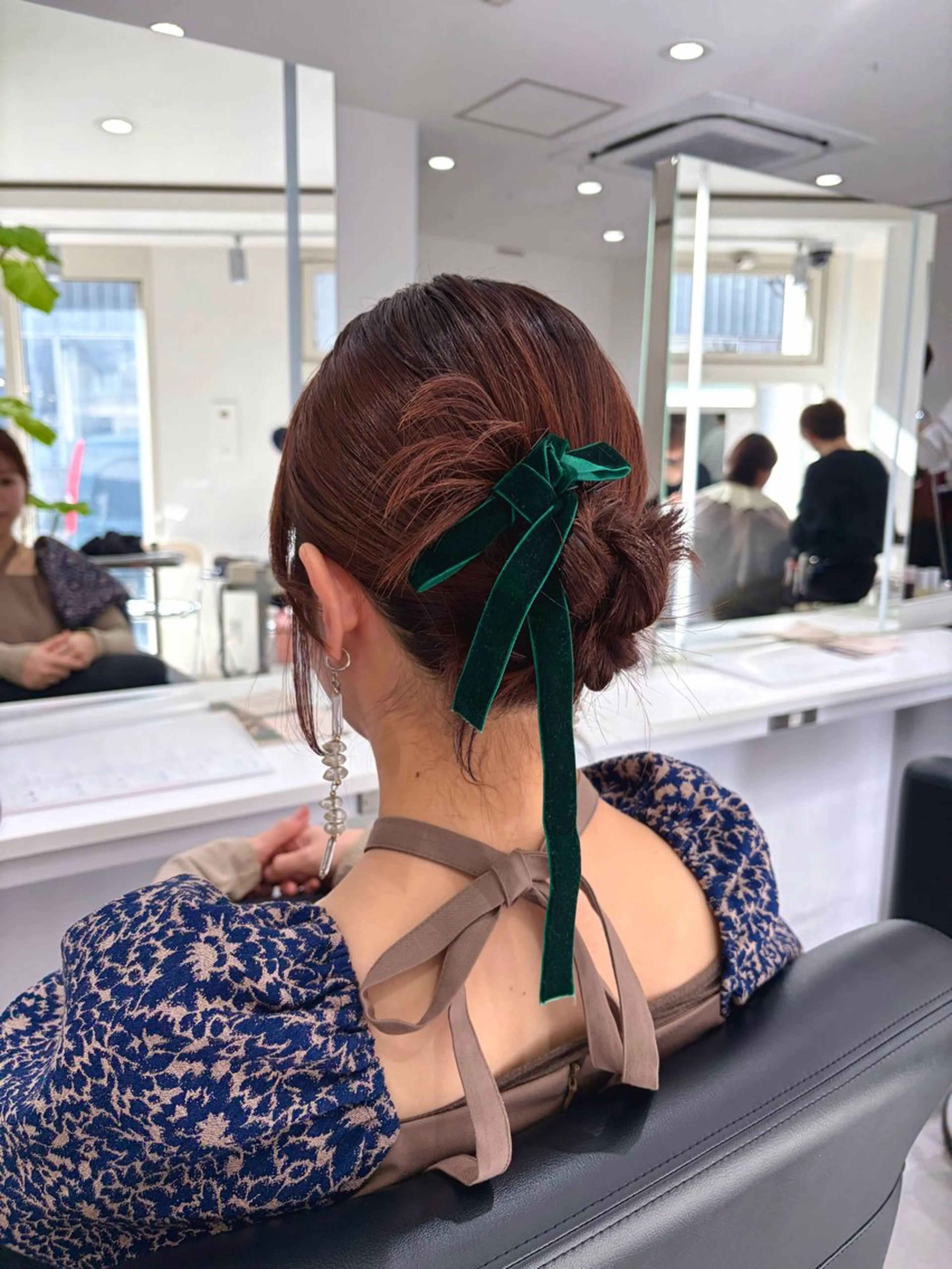 ミディアム ヘアセット グレージュ/ベージュ /経堂/sana🌱のヘアスタイル