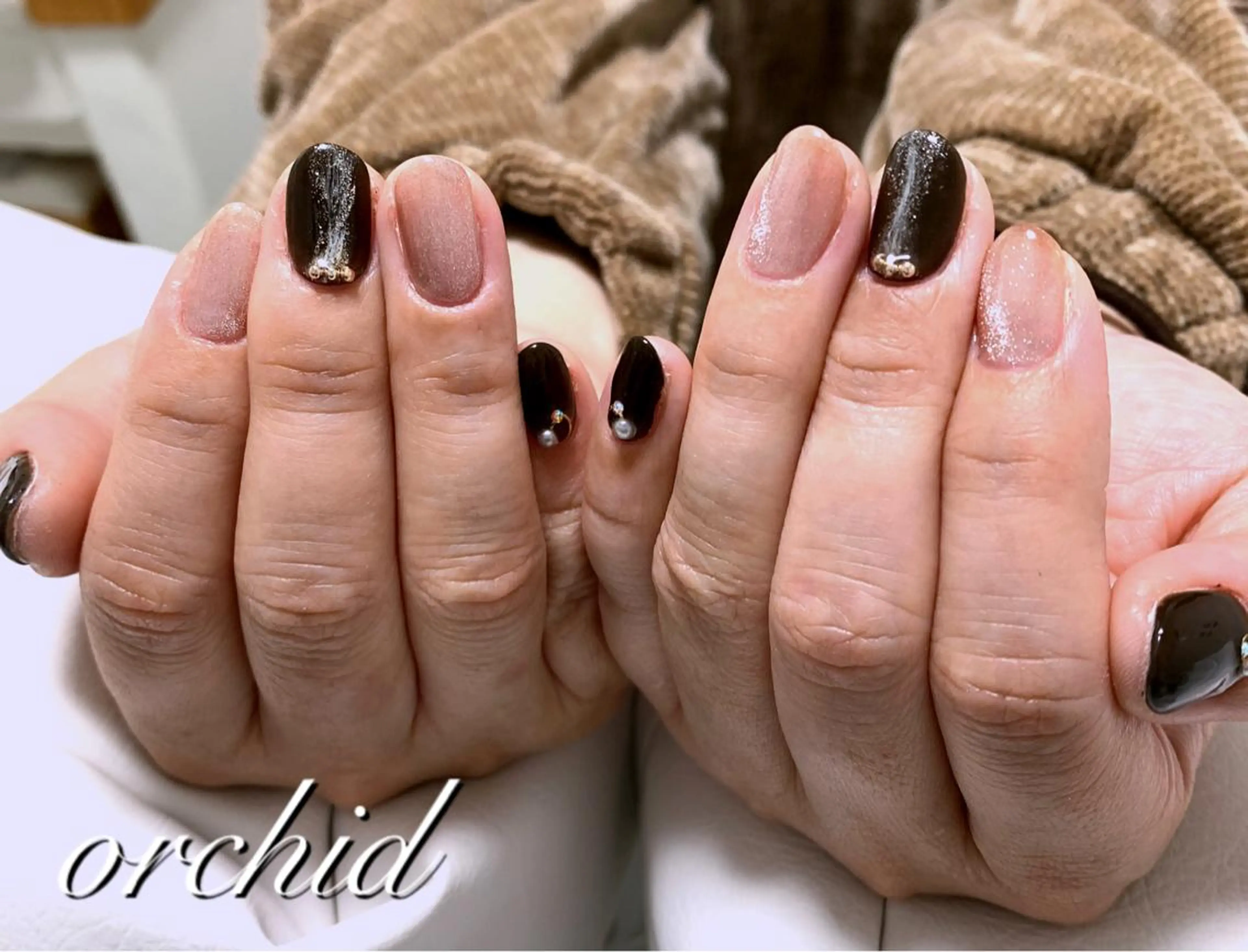 ネイル orchid ♡オーキッドのネイルデザイン