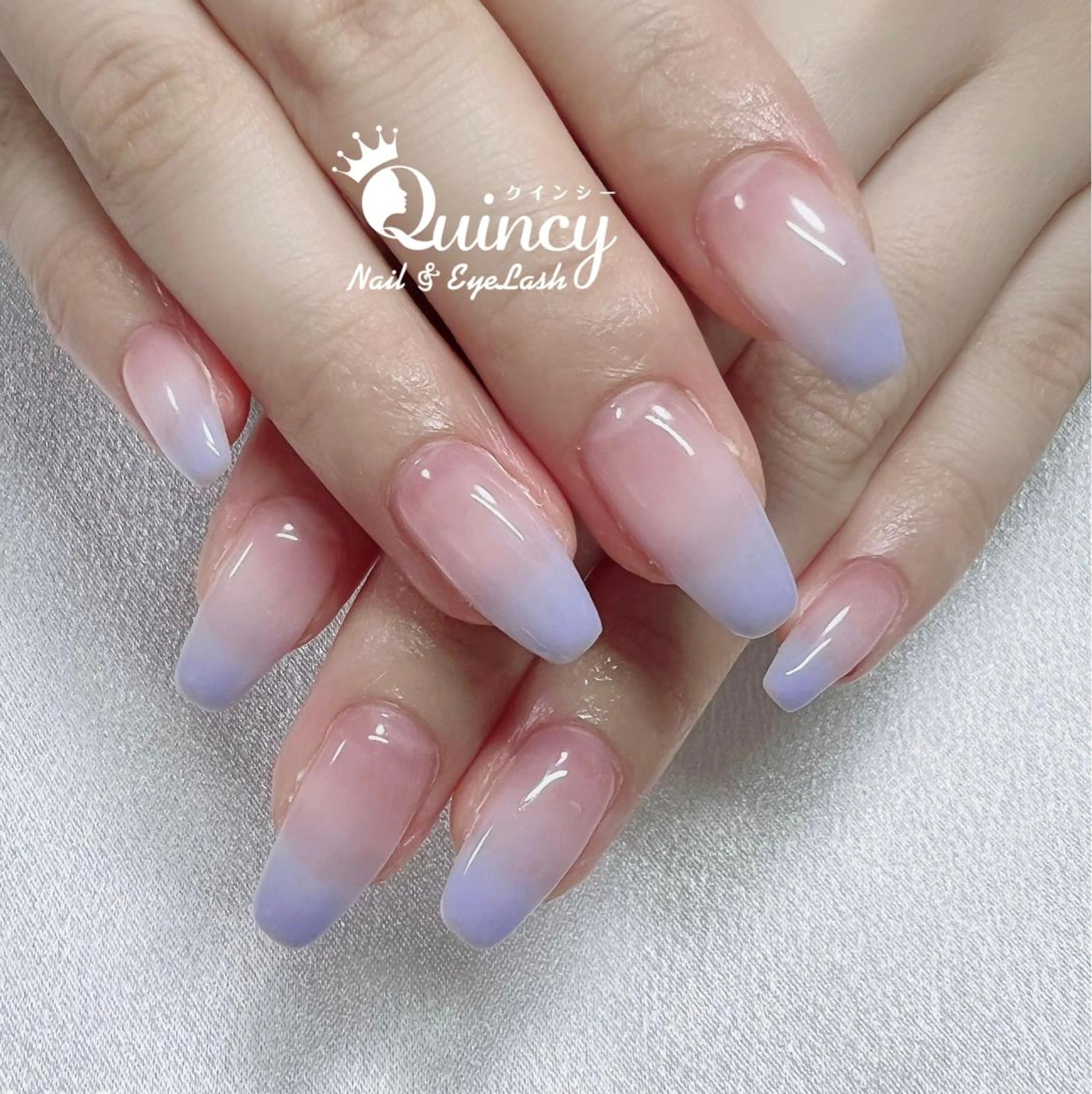 ネイル グラデーション Quincy Nail&Eyelash所属・Quincy ネイル&アイラッシュのマツエク・マツパデザイン