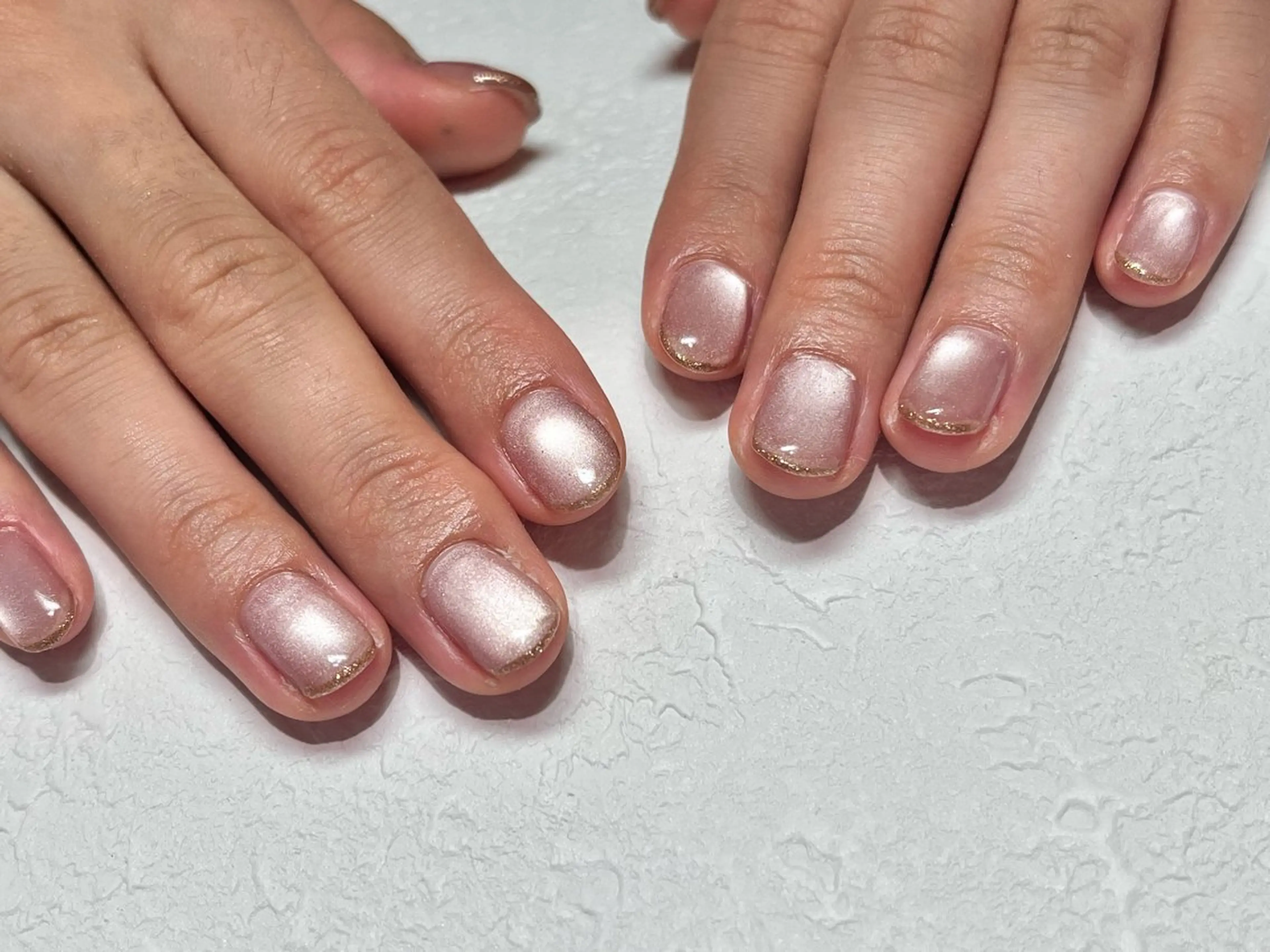 ネイル ラメ(グリッター) マグネットネイル ハンドネイル EASTHAM 後藤百香のネイルデザイン