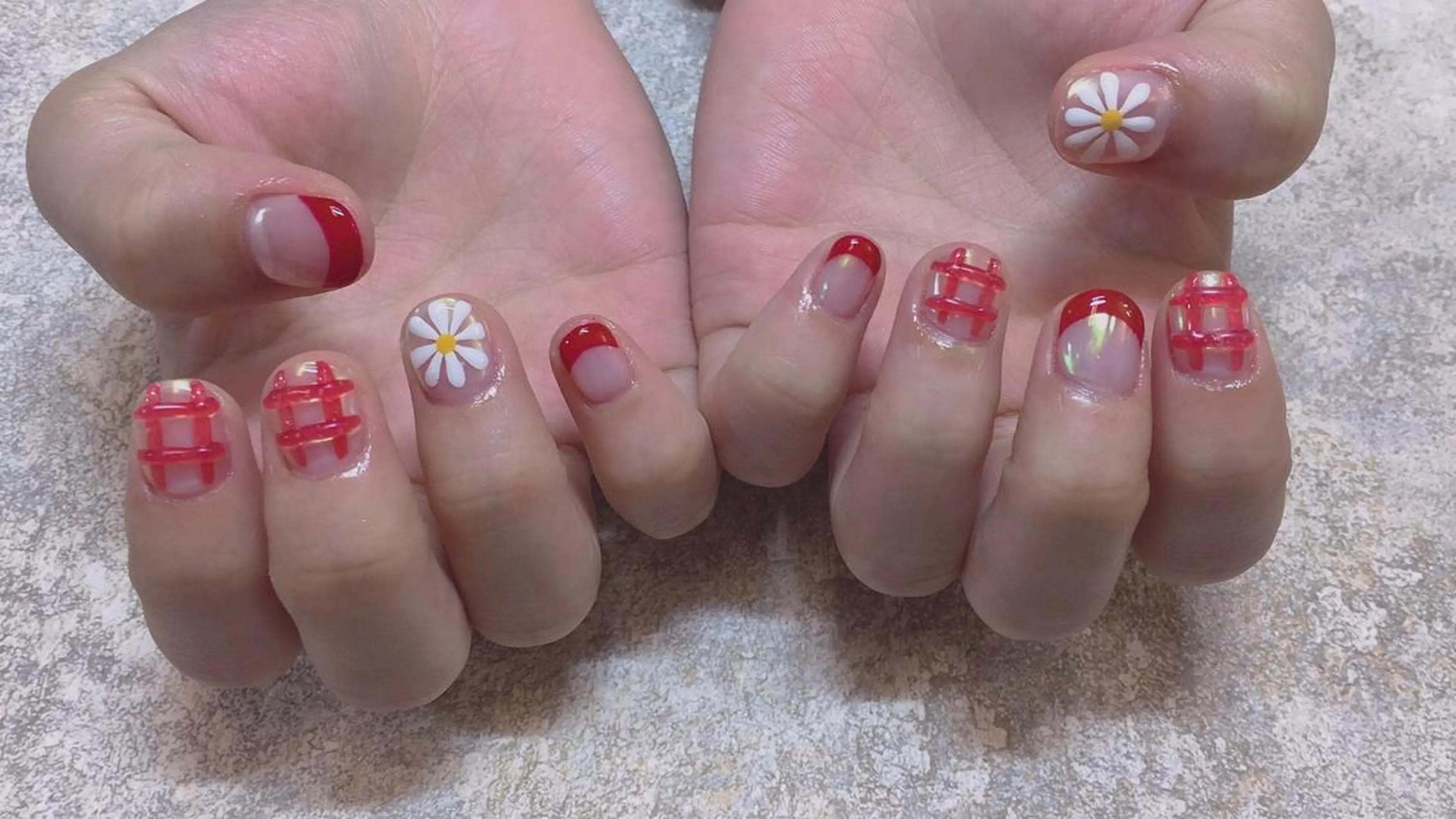 ネイル ハンドネイル LOVE NAIL 💕Sonoのネイルデザイン