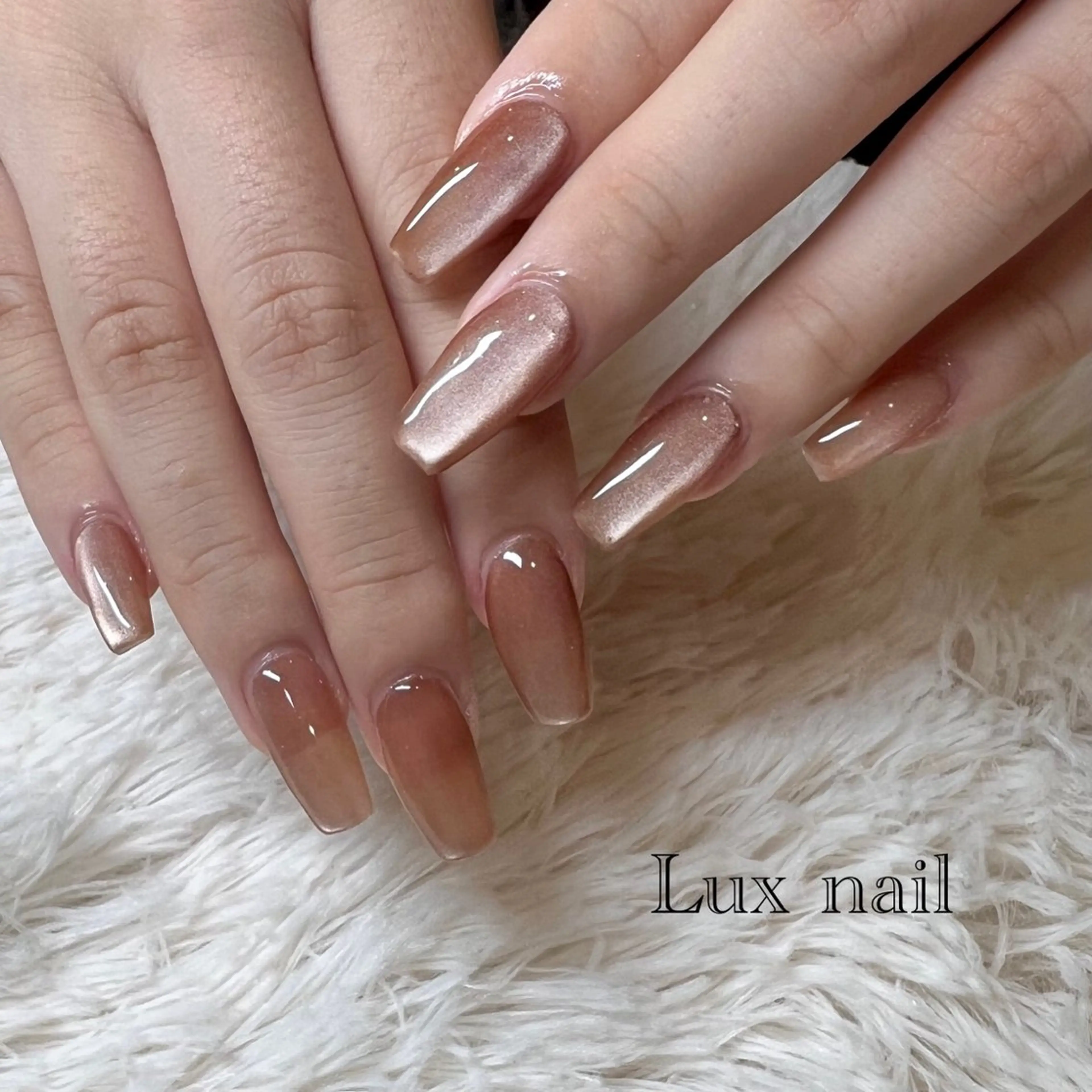 ネイル マグネットネイル ハンドネイル 辰己 未来のネイルデザイン