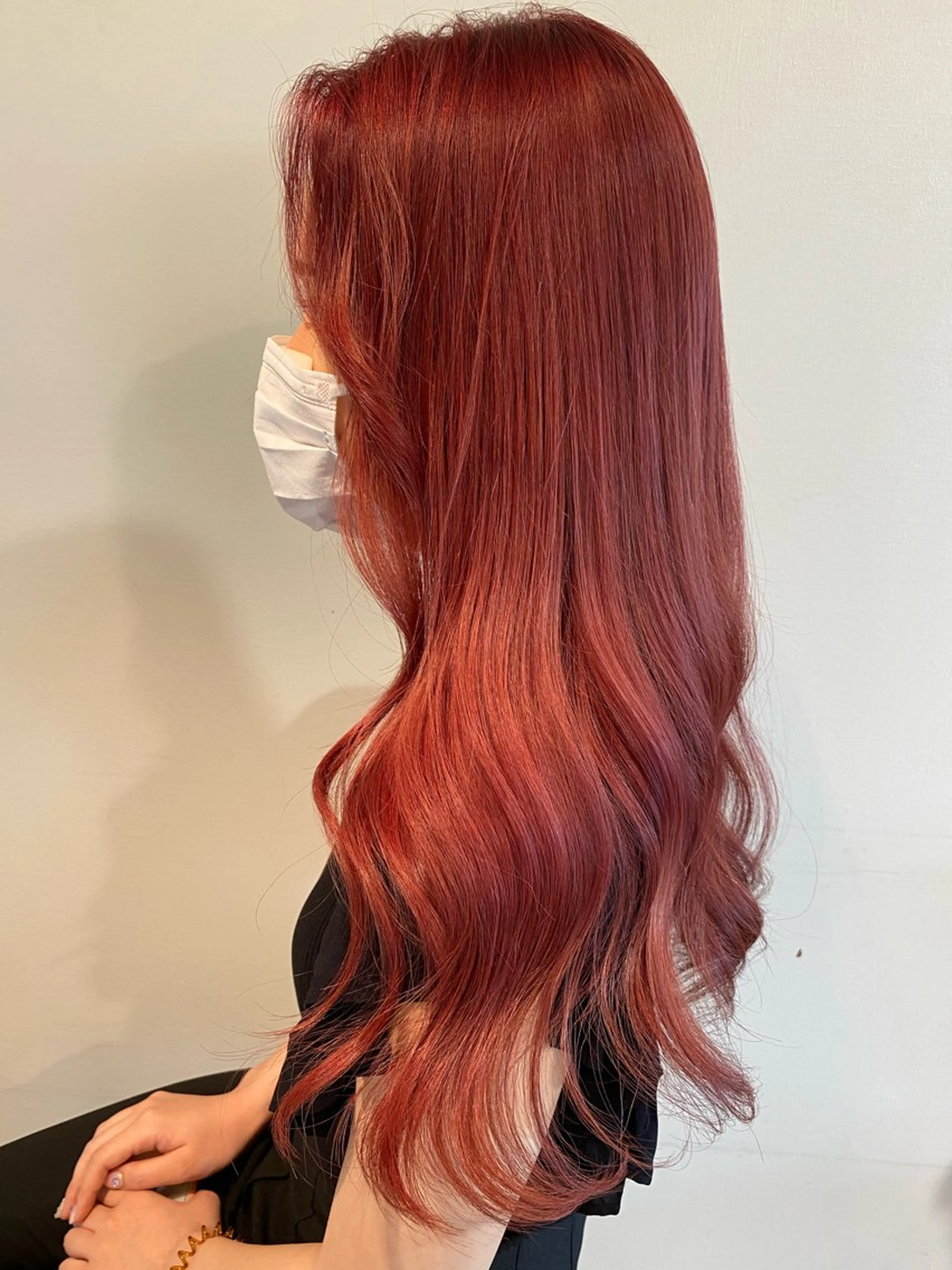 ロング カラー knock【ノック】所属・烏丸韓国ヘア🇰🇷 ayaka🎀のヘアスタイル