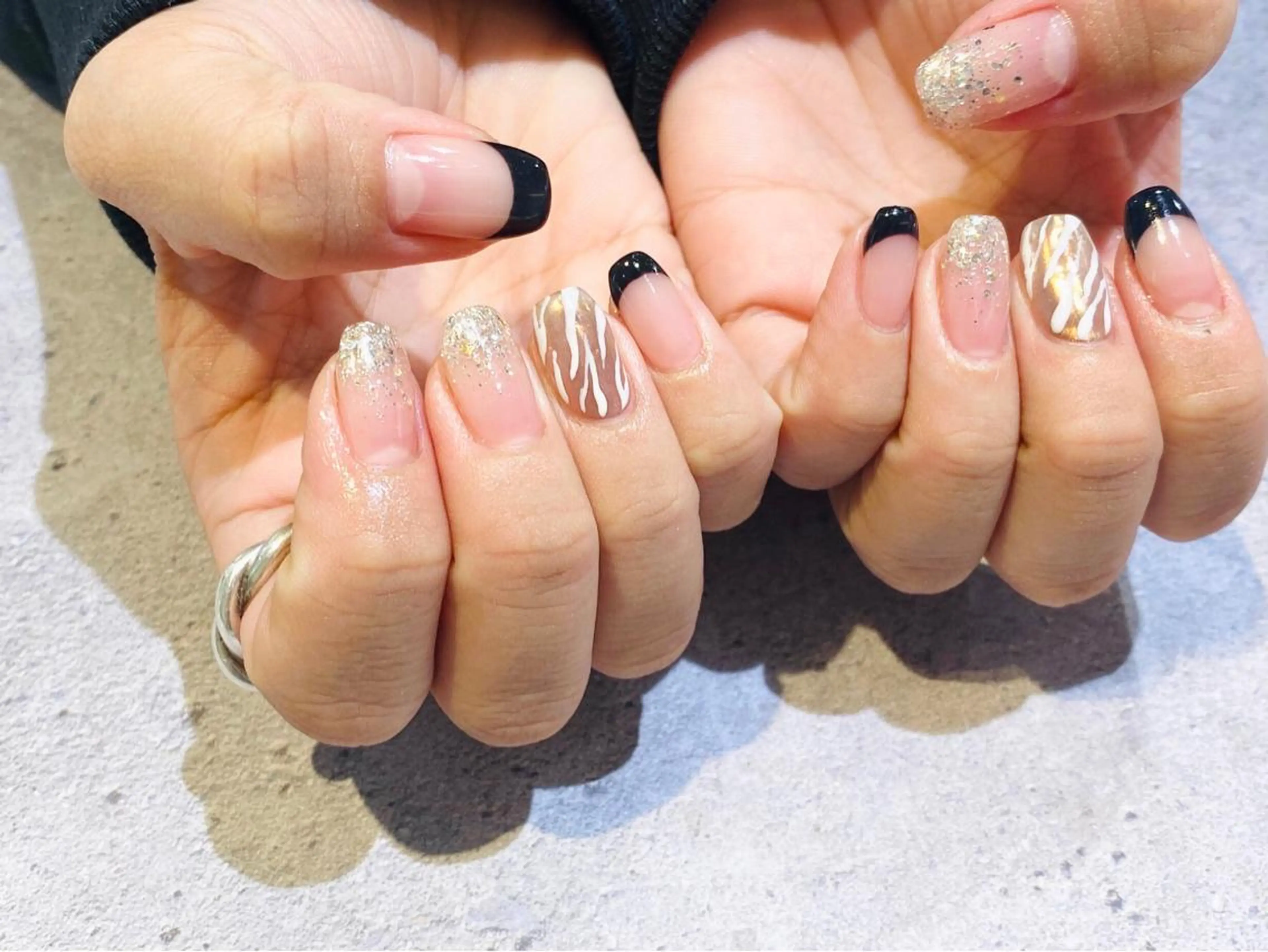 ネイル 舞田 苑香のネイルデザイン