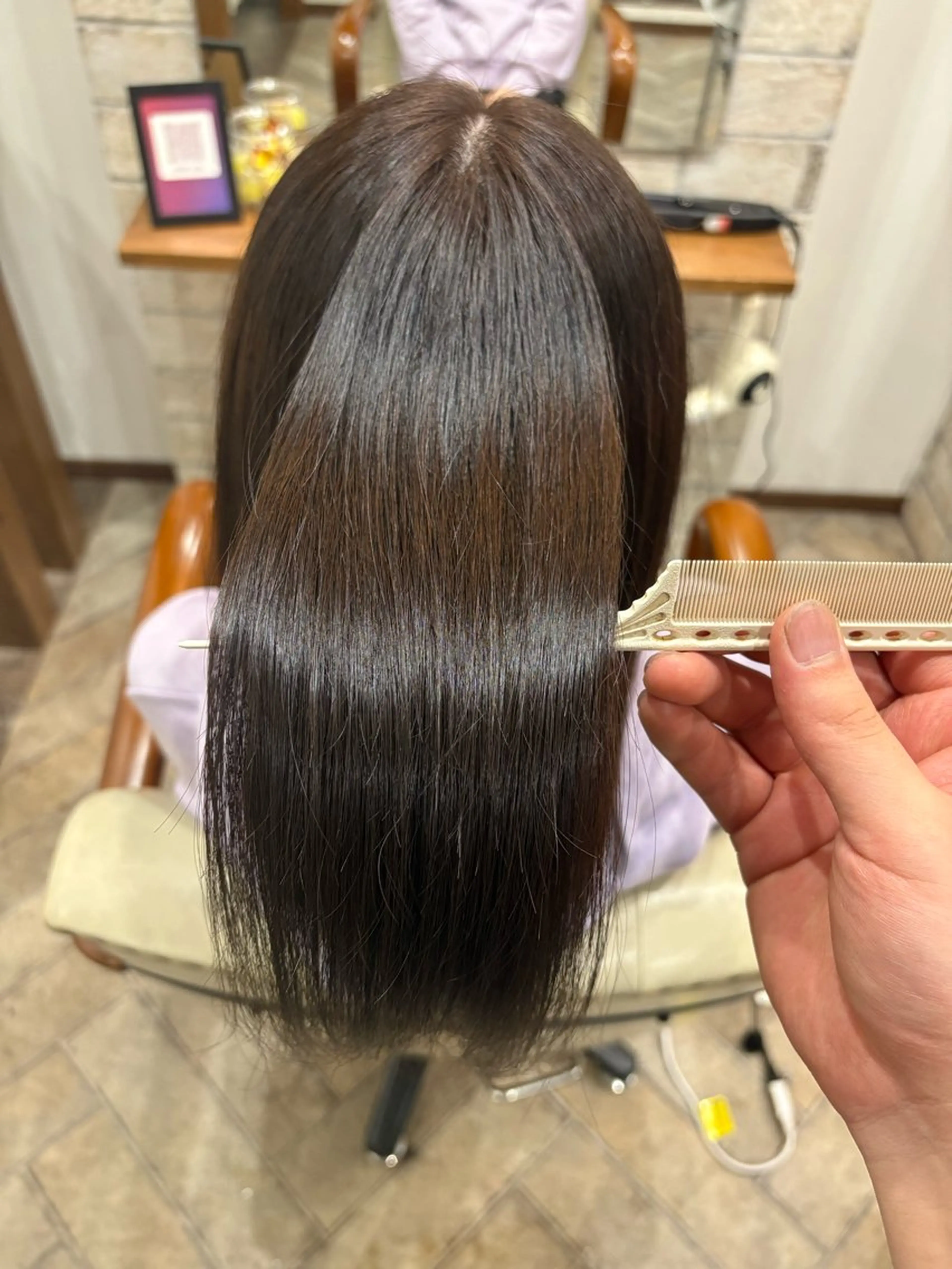 カラー 髪質改善カラー/ レイヤー/文野のヘアスタイル