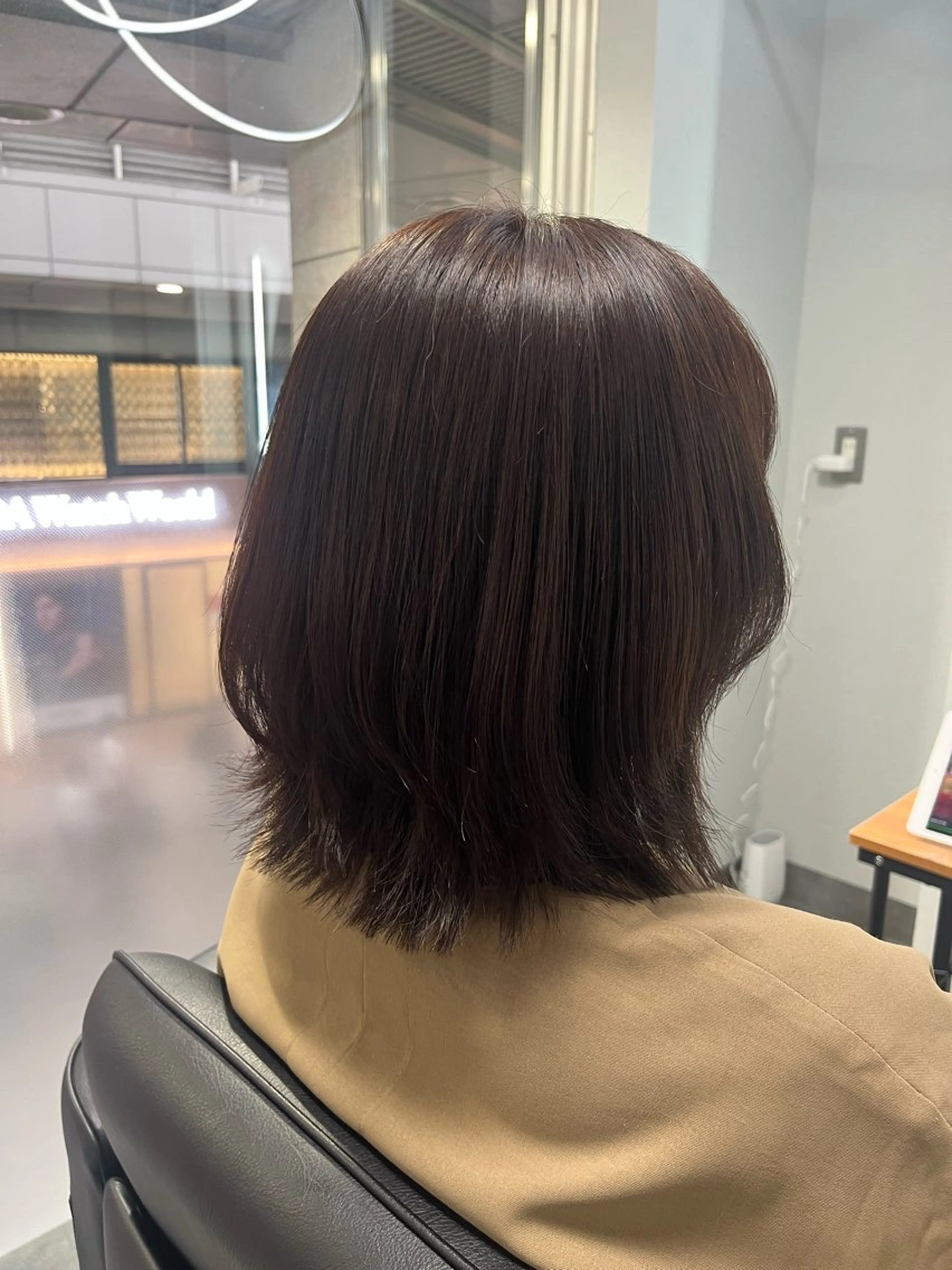 ミディアム カラー カット ヘアカラー トリートメント 仙台/艶髪/ ‎レイヤー/ゆうか♡のヘアスタイル