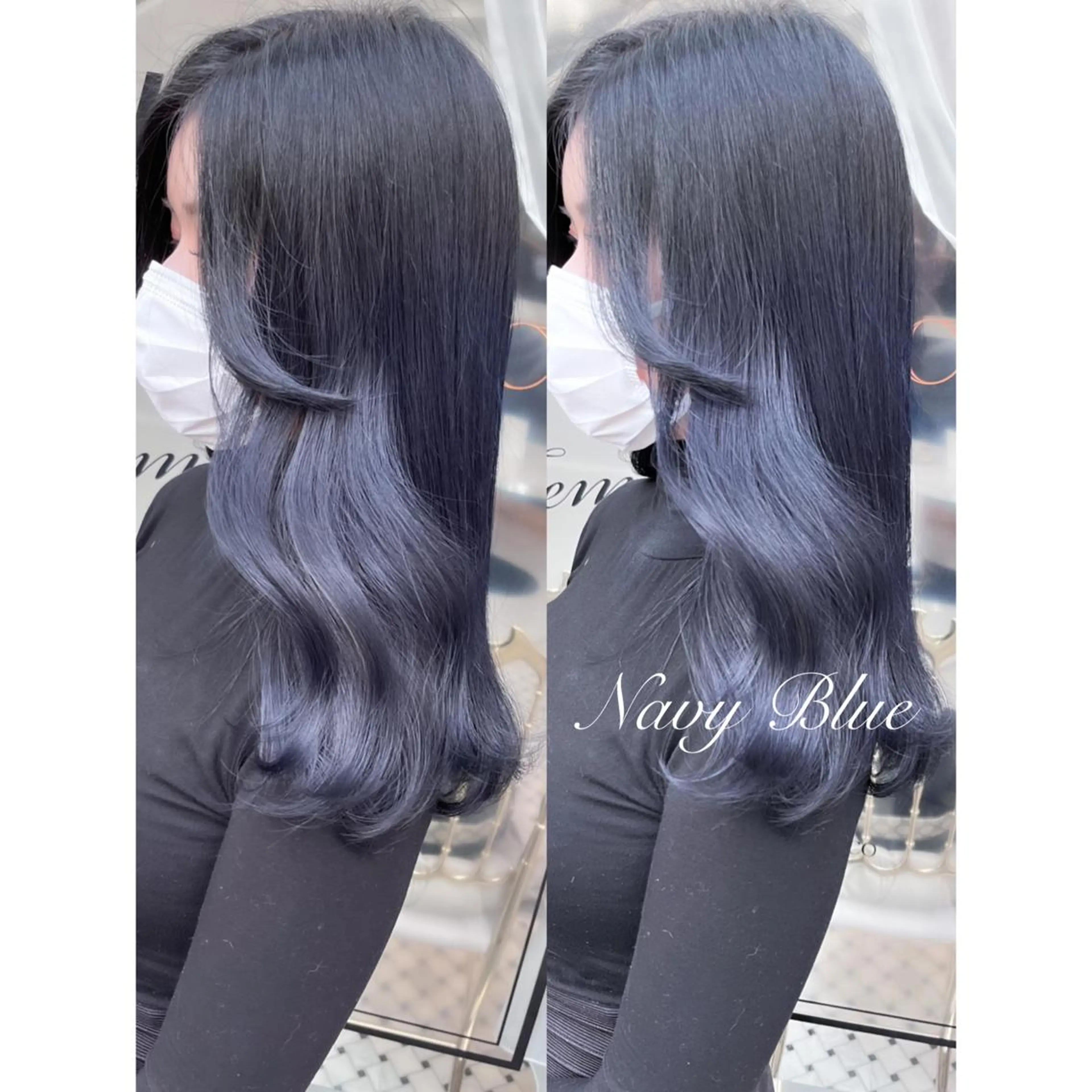 セミロング カラー ブリーチ トリートメント LOTTA CUCCI所属・miyu /トレンド カラー×艶髪のヘアスタイル