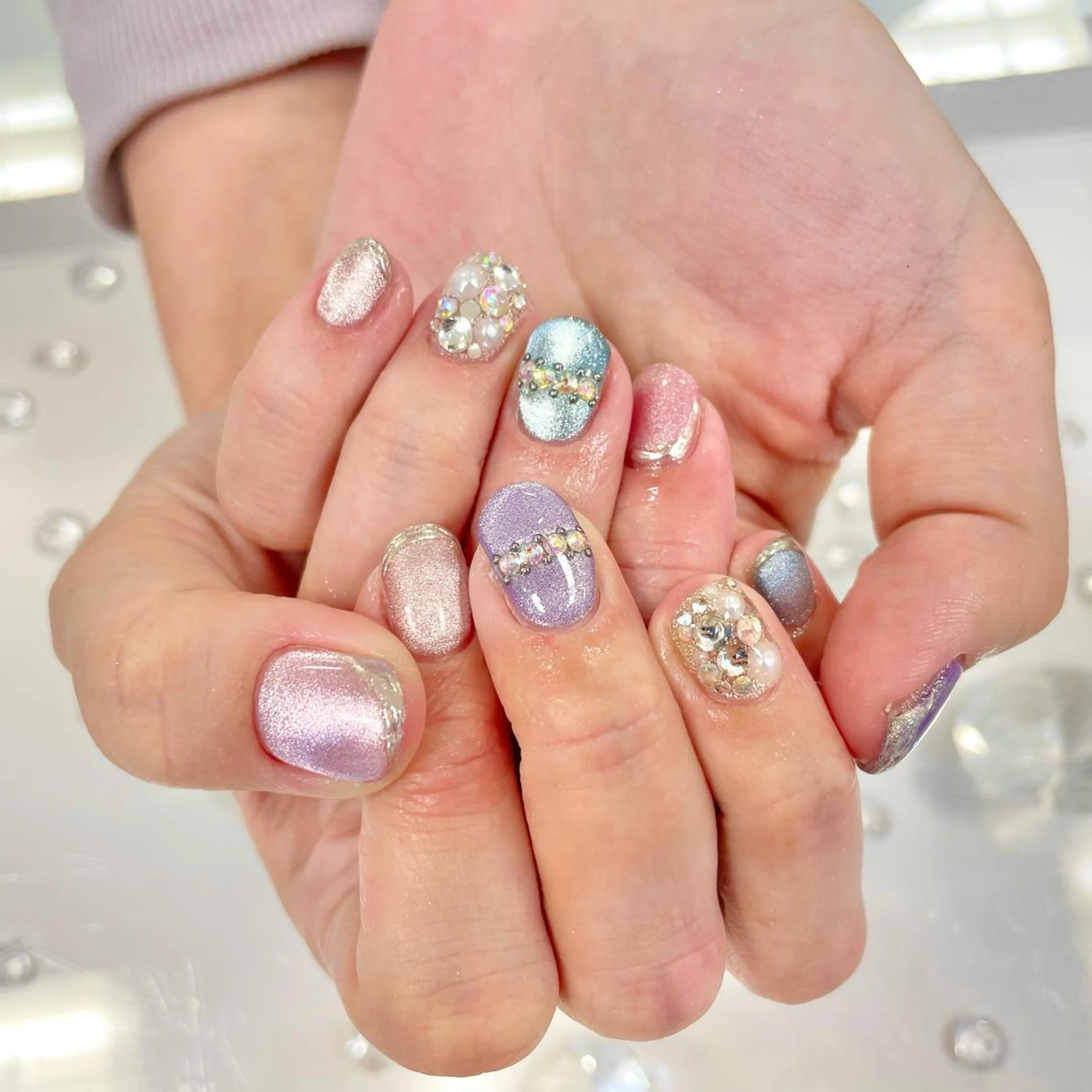 ネイル e+LUCIA NAIL関内店所属・花岡 佑紀のネイルデザイン