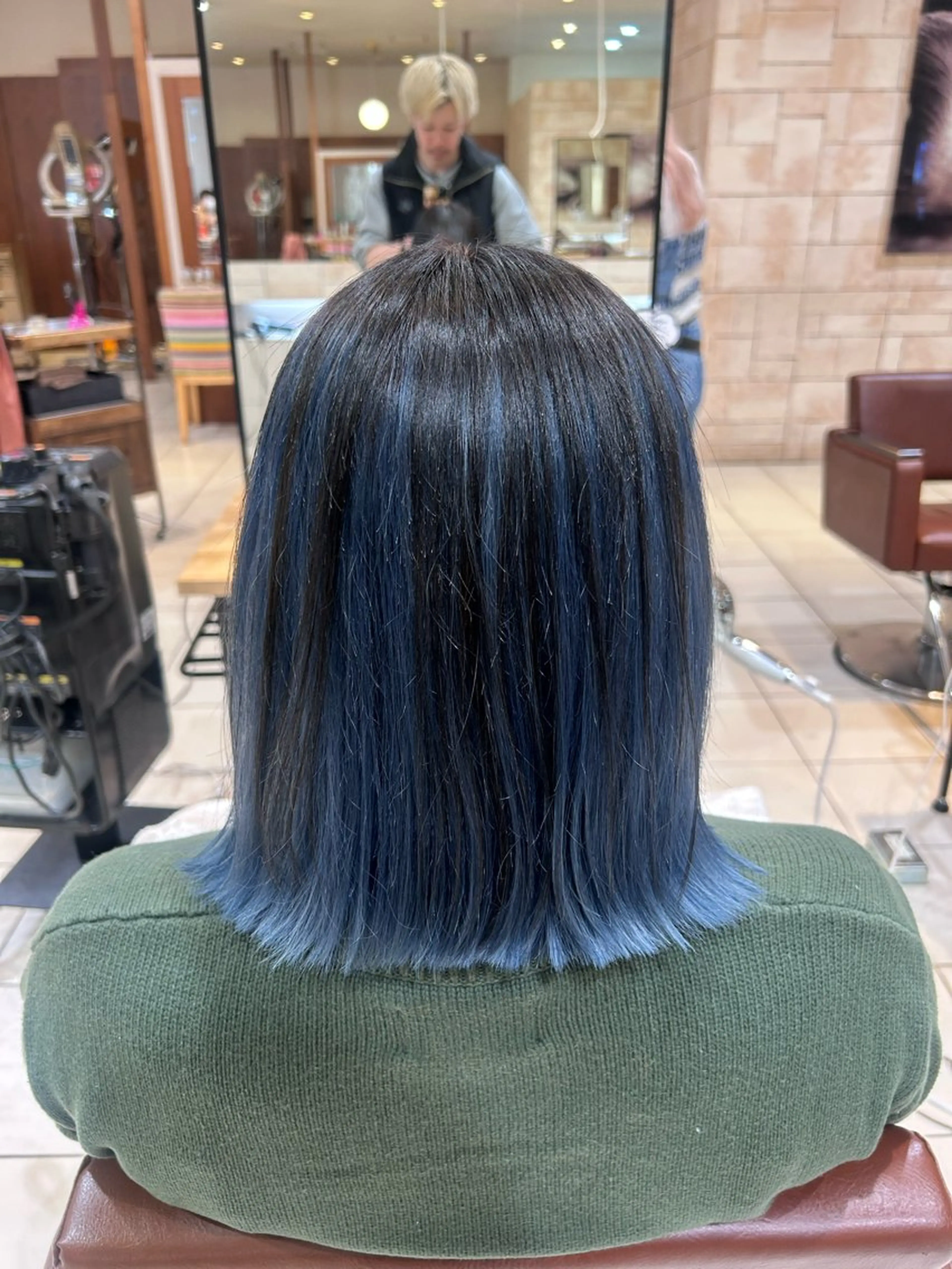 ミディアム カラー デザインカラー ブリーチカラー/ Wカラー/🍋ケンヤのヘアスタイル