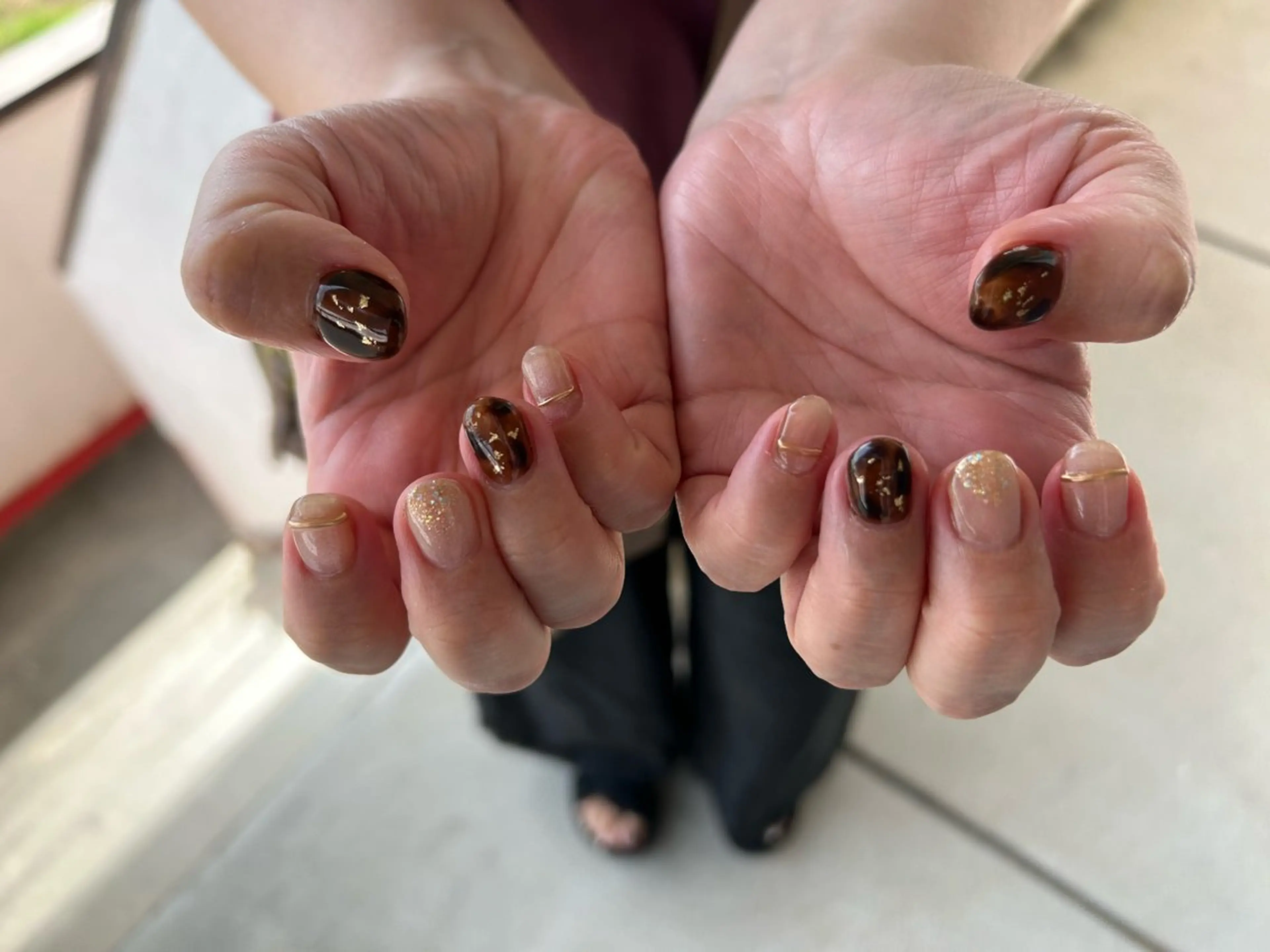 ネイル ハンドネイル ArcoIris所属・Arco Iris 告瑠莉のネイルデザイン