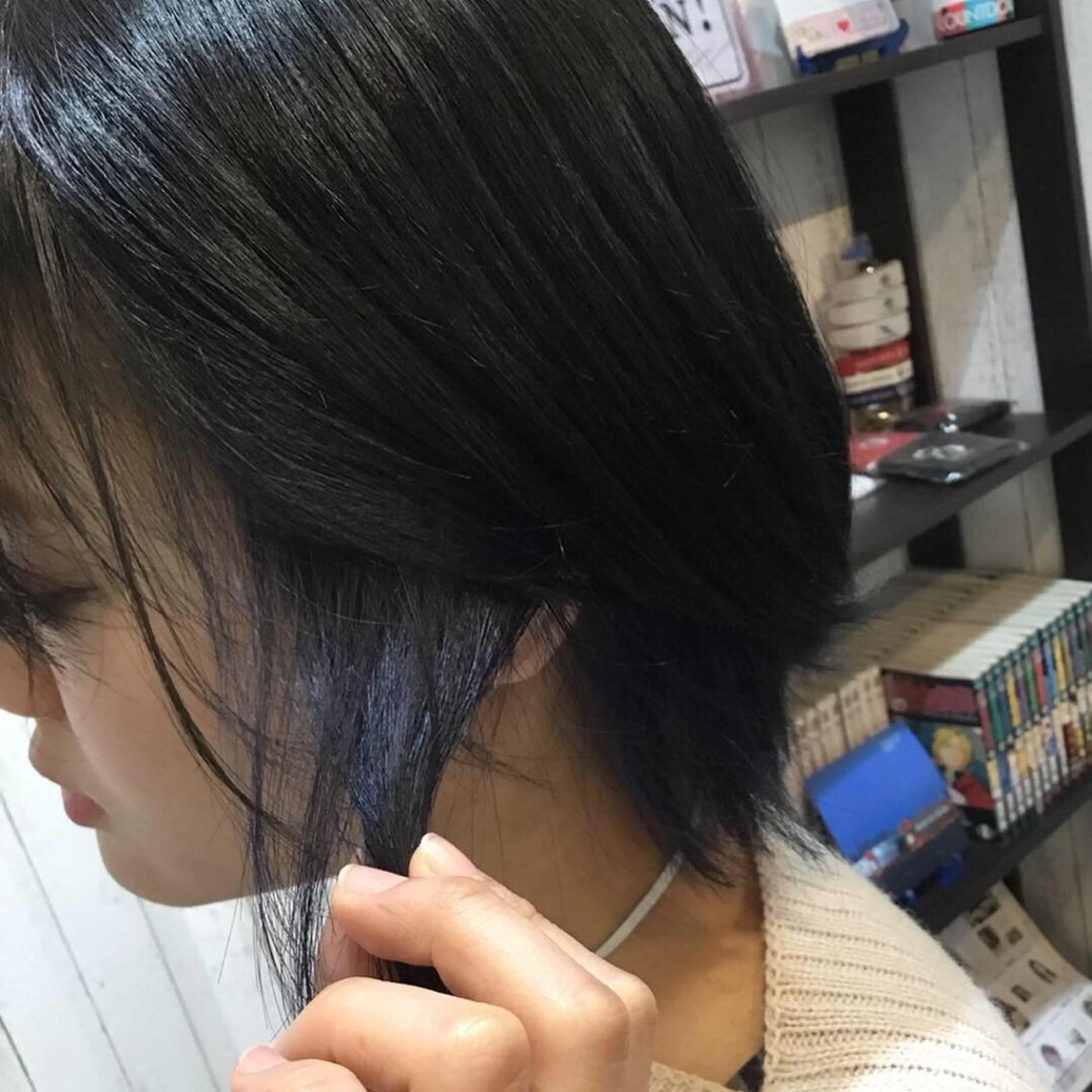 ショート カラー 金崎 新吾のヘアスタイル