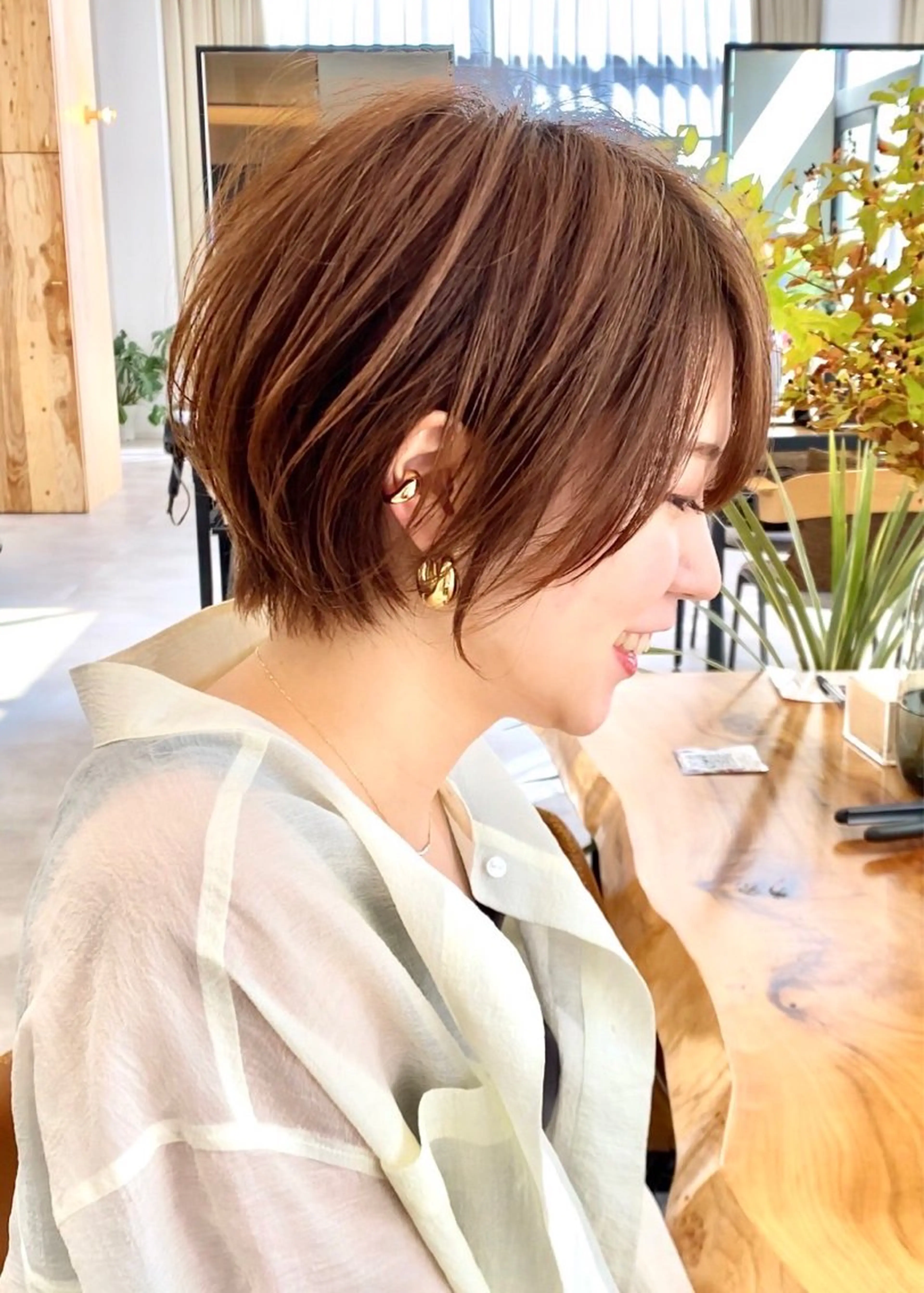 ショート カラー ショートボブ ボブ ショートヘア カット salowin神戸三宮suite所属・工藤 貫多のヘアスタイル