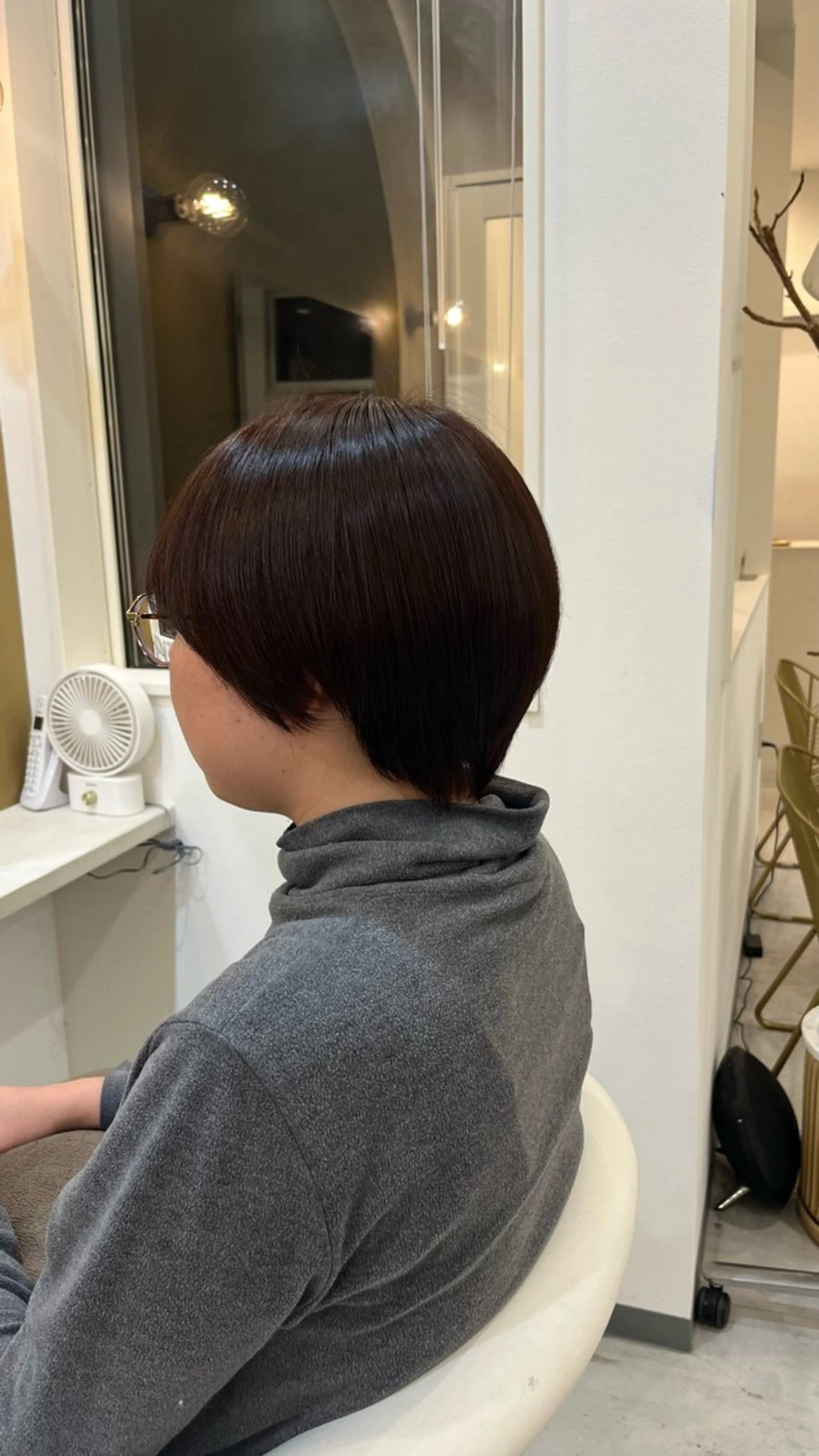 ショート 髪質改善 トリートメント ヘアカラー topa/高井 菜緒のヘアスタイル